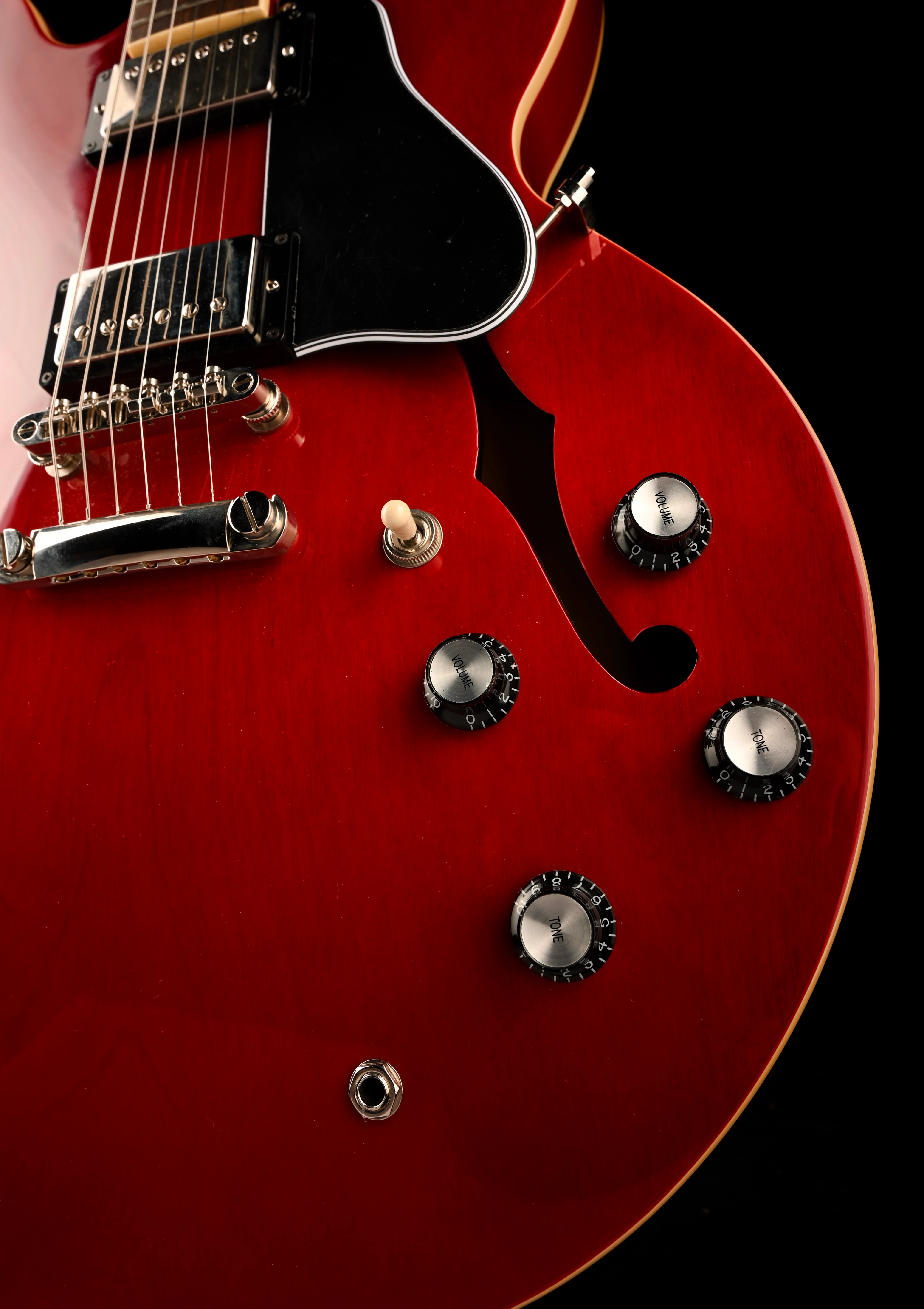 Pre Owned Epiphone "Inspired by Gibson” ES-335 Cherry Red With Case - Image 8