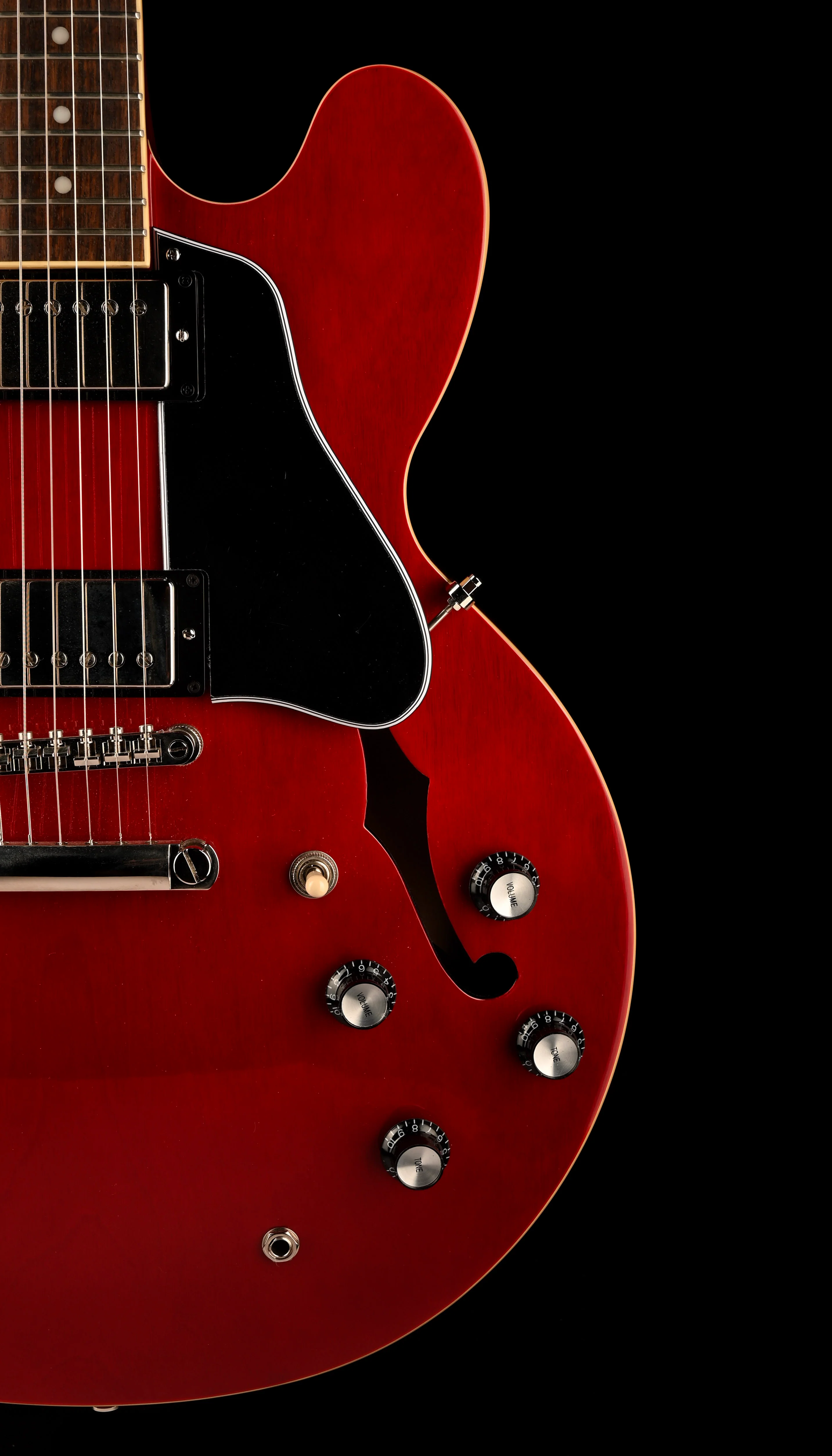 Pre Owned Epiphone "Inspired by Gibson” ES-335 Cherry Red With Case - Image 9