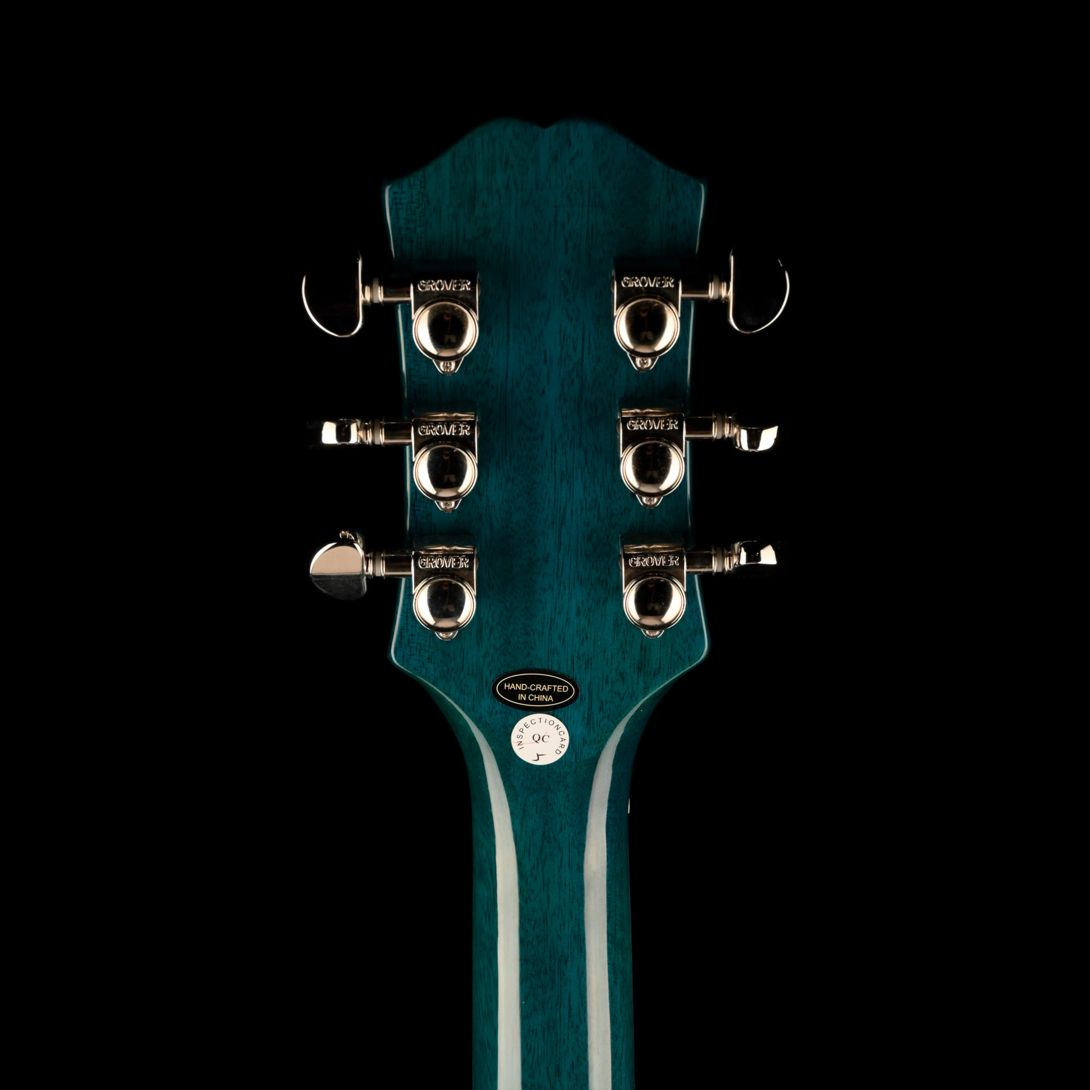 Pre Owned Epiphone Les Paul ‘60s Quilt Top Trans Blue With Gig Bag - Image 14