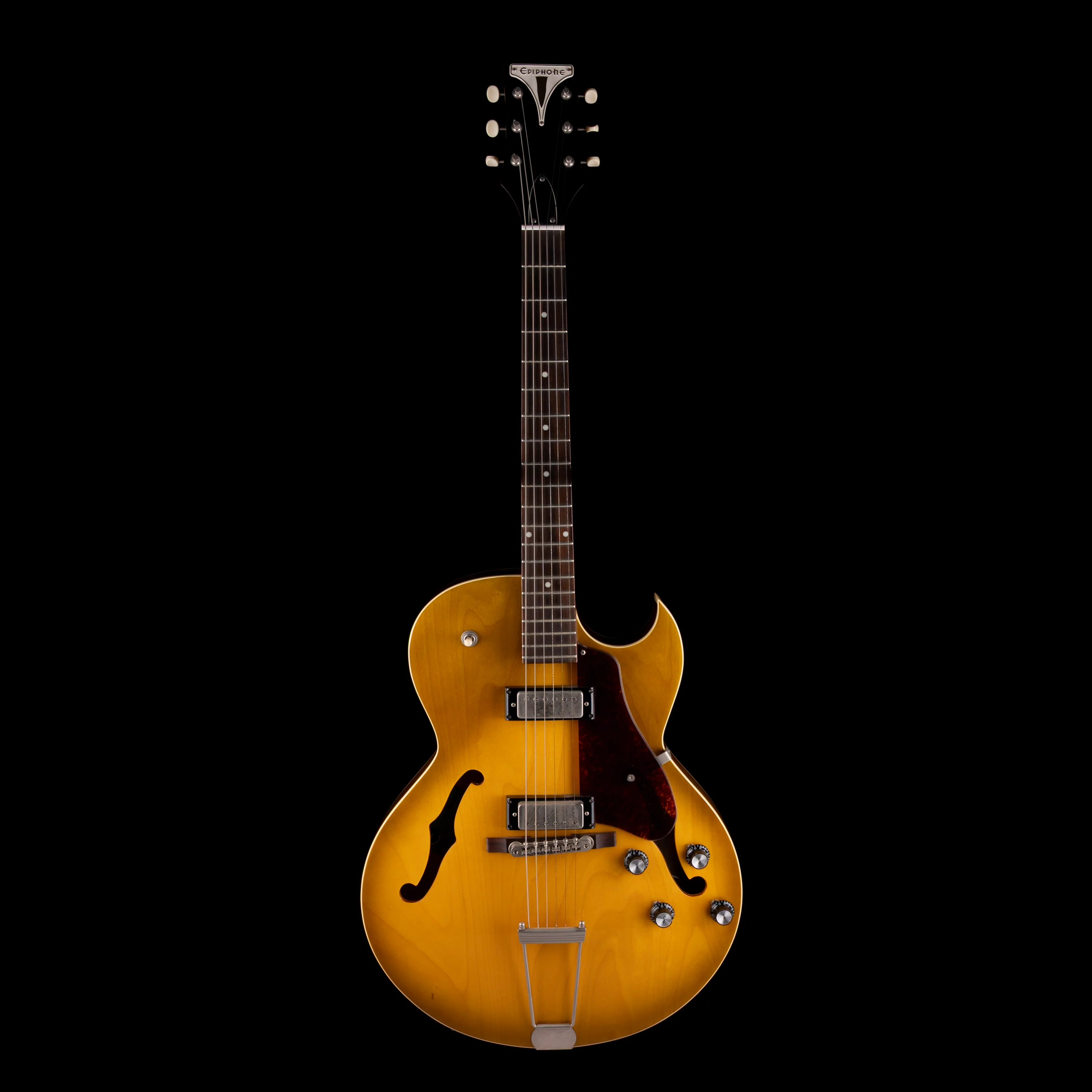 Pre-Owned Epiphone Sorrento Model E452TD 50th Anniversary 1962 Reissue Natural With OHSC - Image 2