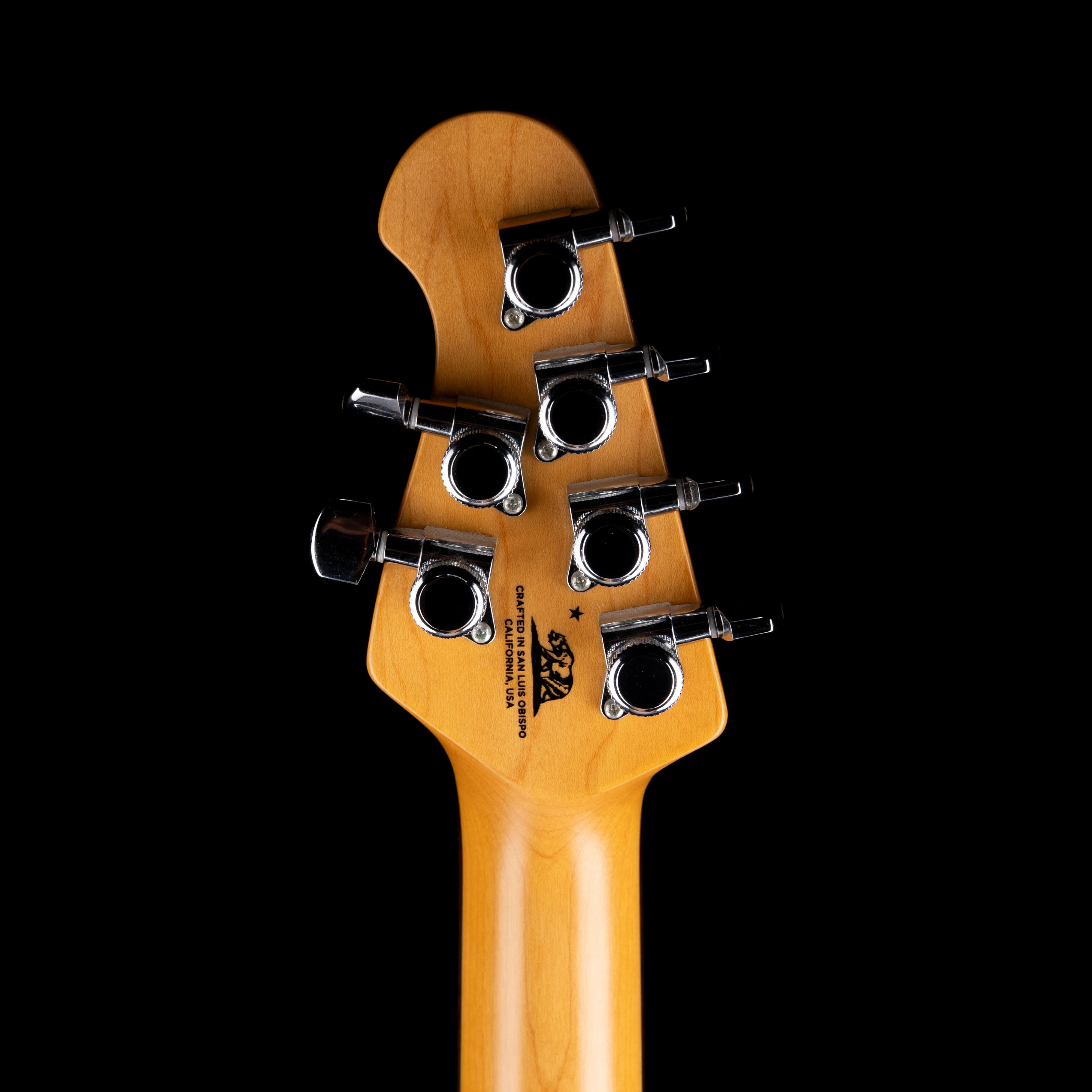 Pre Owned Ernie Ball Music Man Cutlass SSS Natural Electric Guitar - Image 13