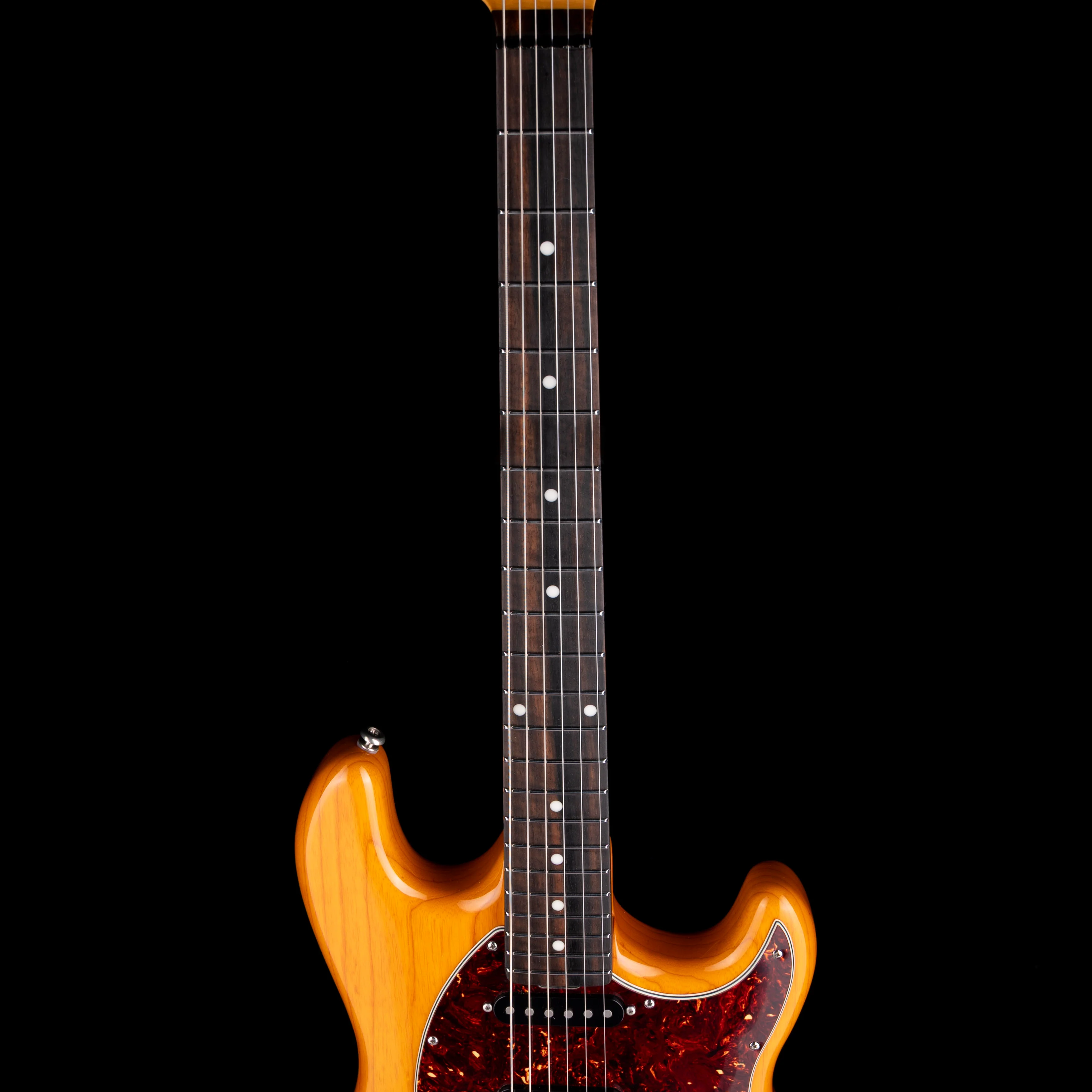 Pre Owned Ernie Ball Music Man Cutlass SSS Natural Electric Guitar - Image 7
