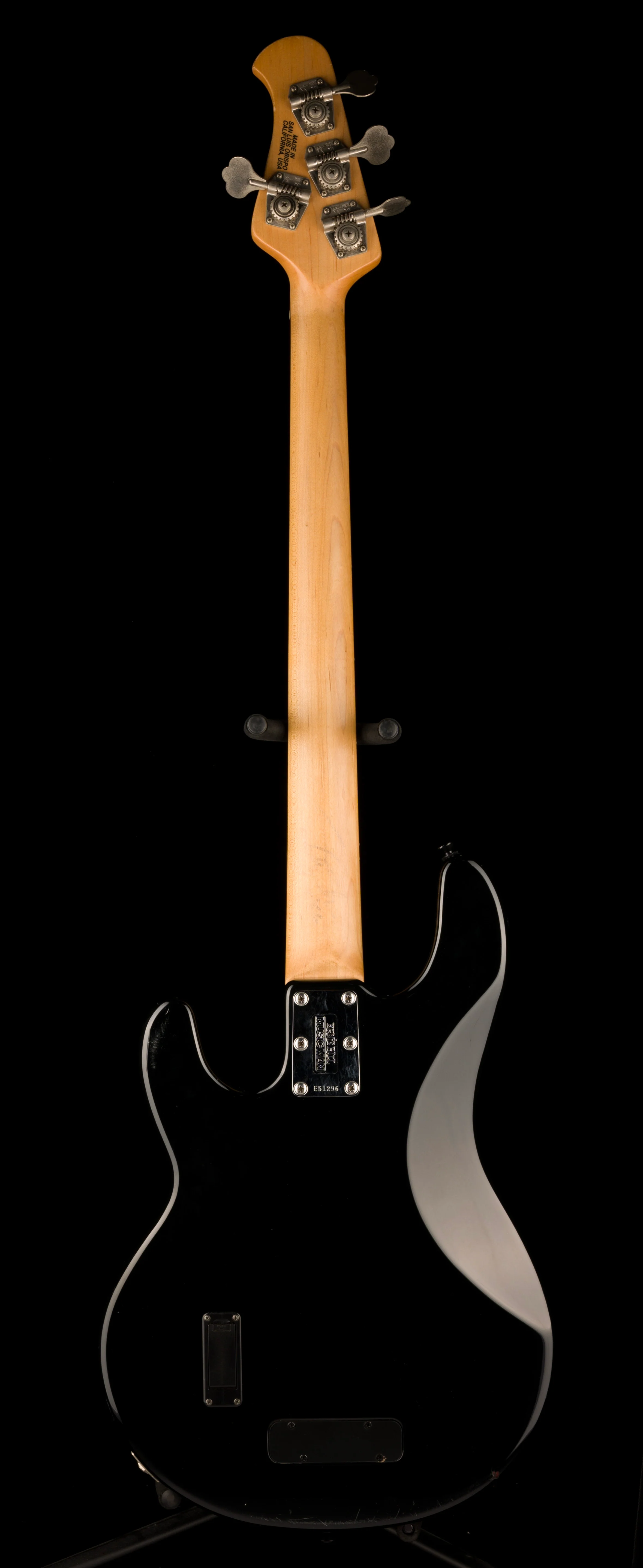 Pre Owned 2006 Ernie Ball Music Man StingRay 3-EQ H Piezo Black With OHSC - Image 12