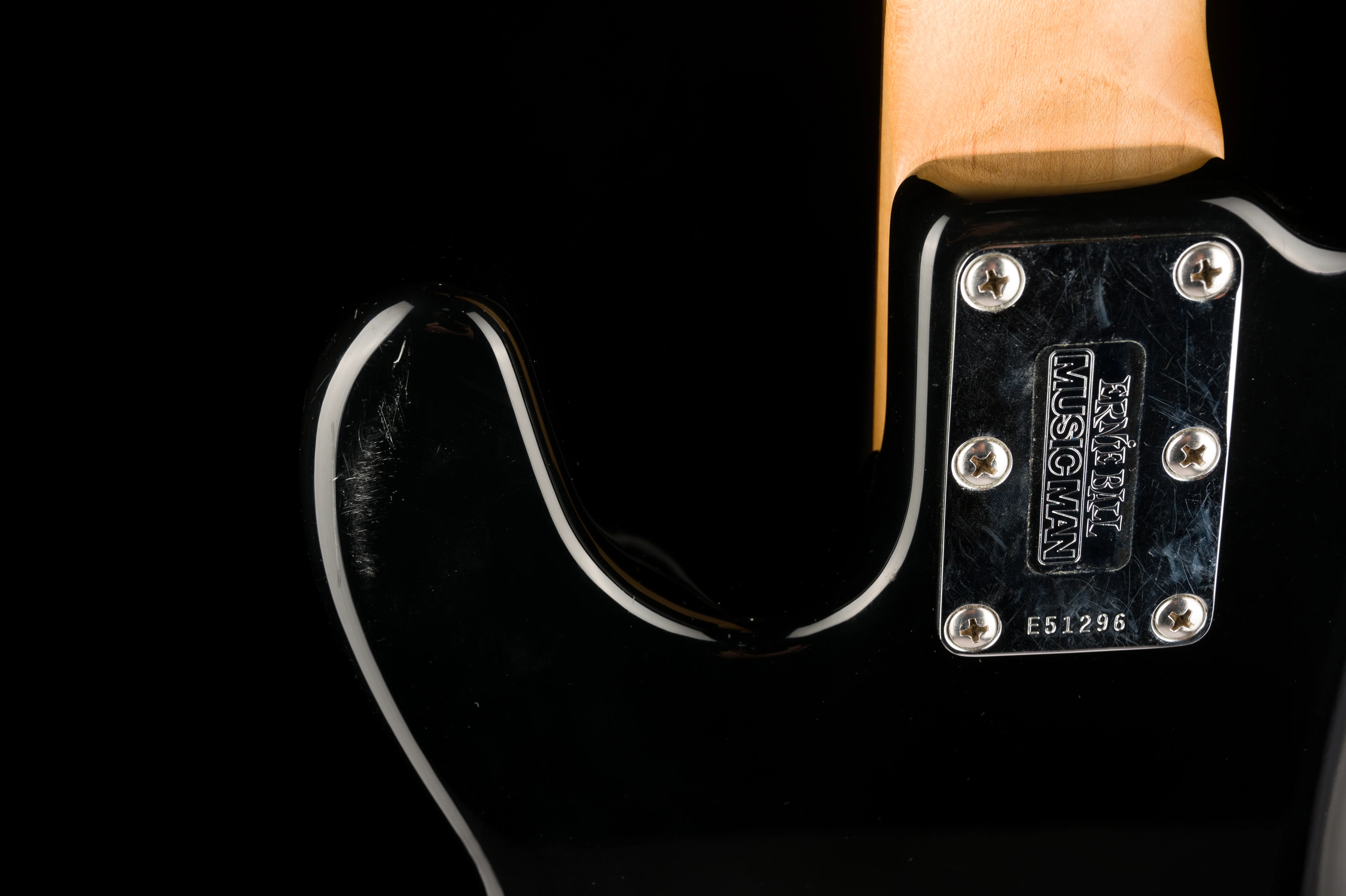 Pre Owned 2006 Ernie Ball Music Man StingRay 3-EQ H Piezo Black With OHSC - Image 13