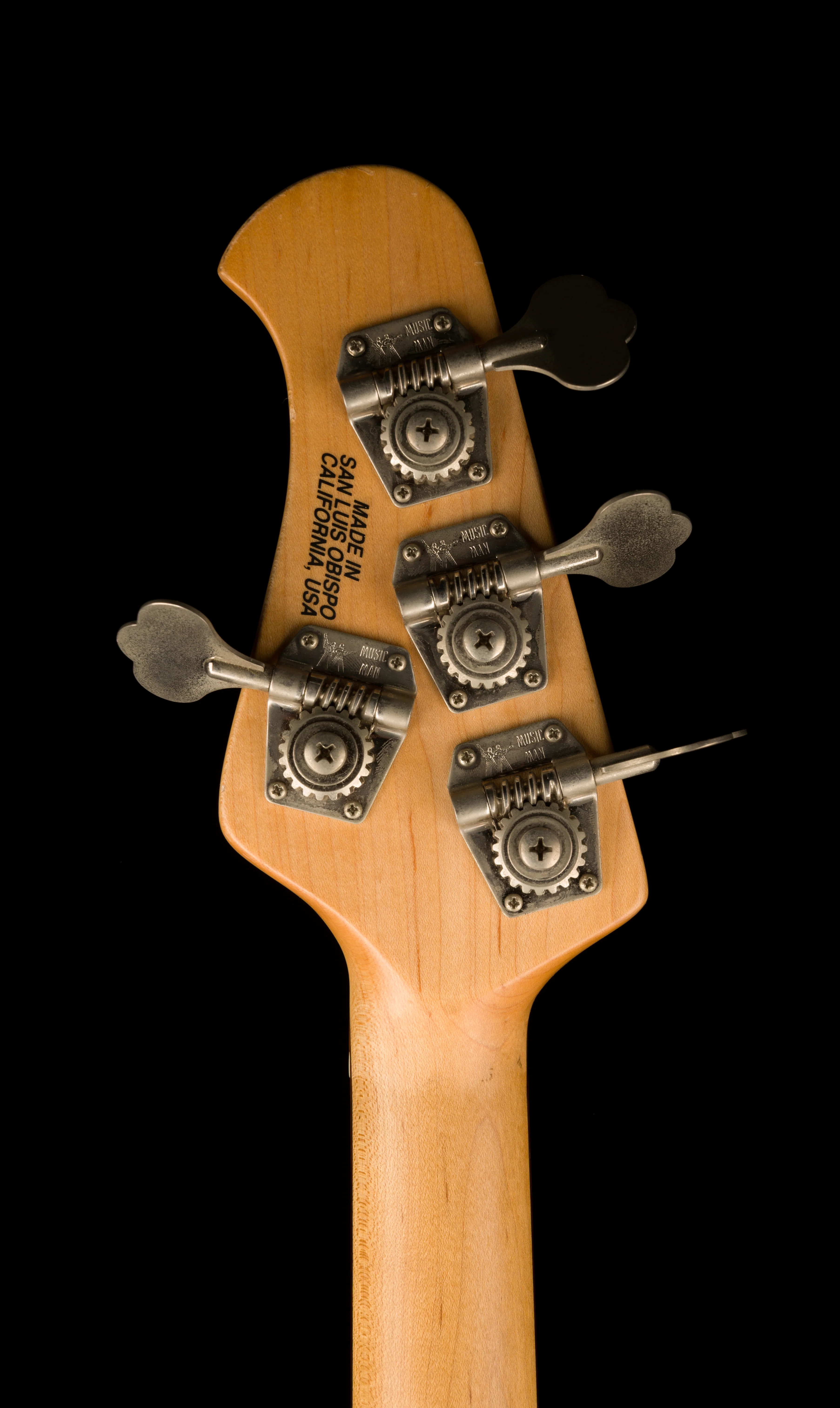 Pre Owned 2006 Ernie Ball Music Man StingRay 3-EQ H Piezo Black With OHSC - Image 17