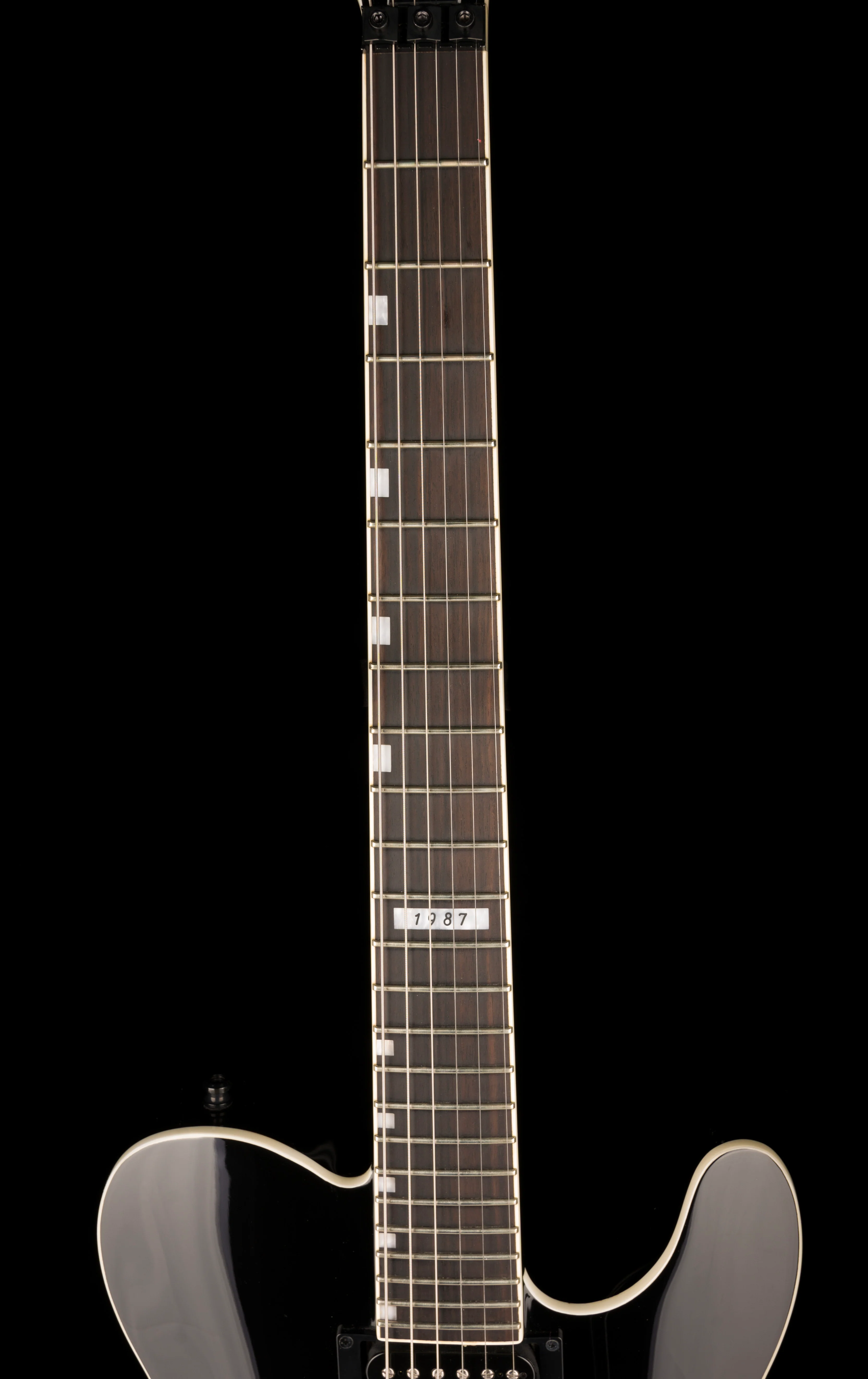 Pre Owned ESP LTD Eclipse Custom '87 Black With Case - Image 11