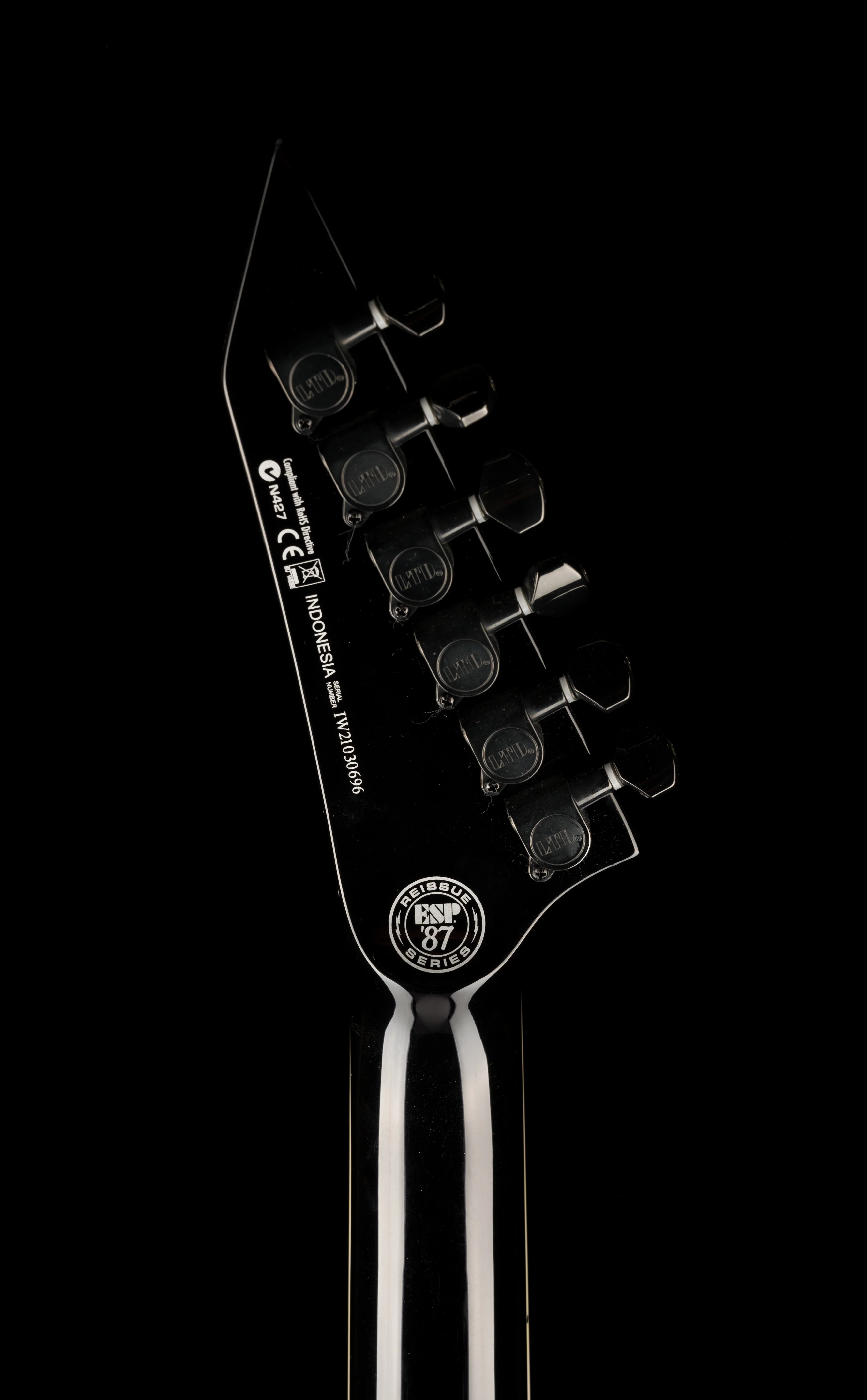 Pre Owned ESP LTD Eclipse Custom '87 Black With Case - Image 17