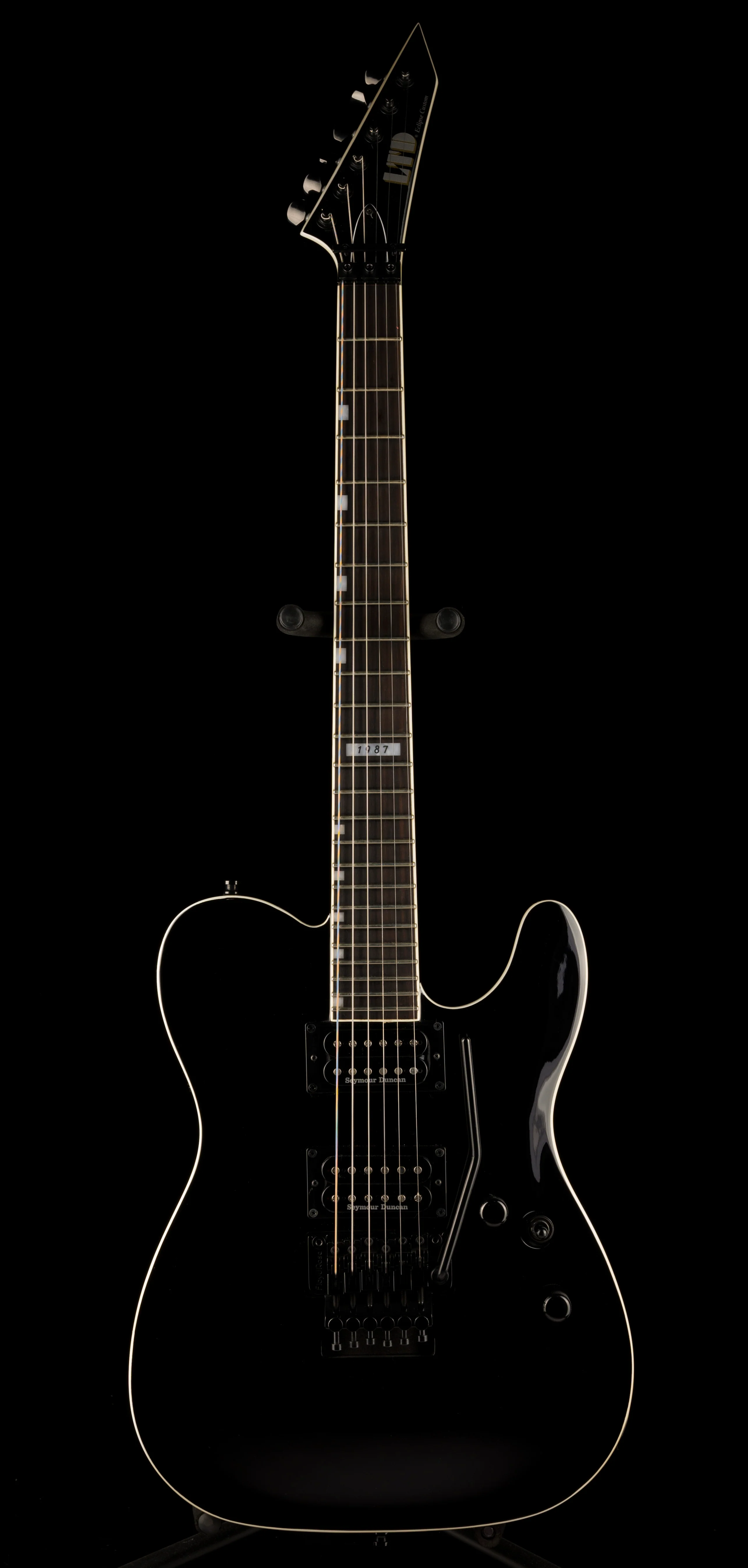 Pre Owned ESP LTD Eclipse Custom '87 Black With Case - Image 2