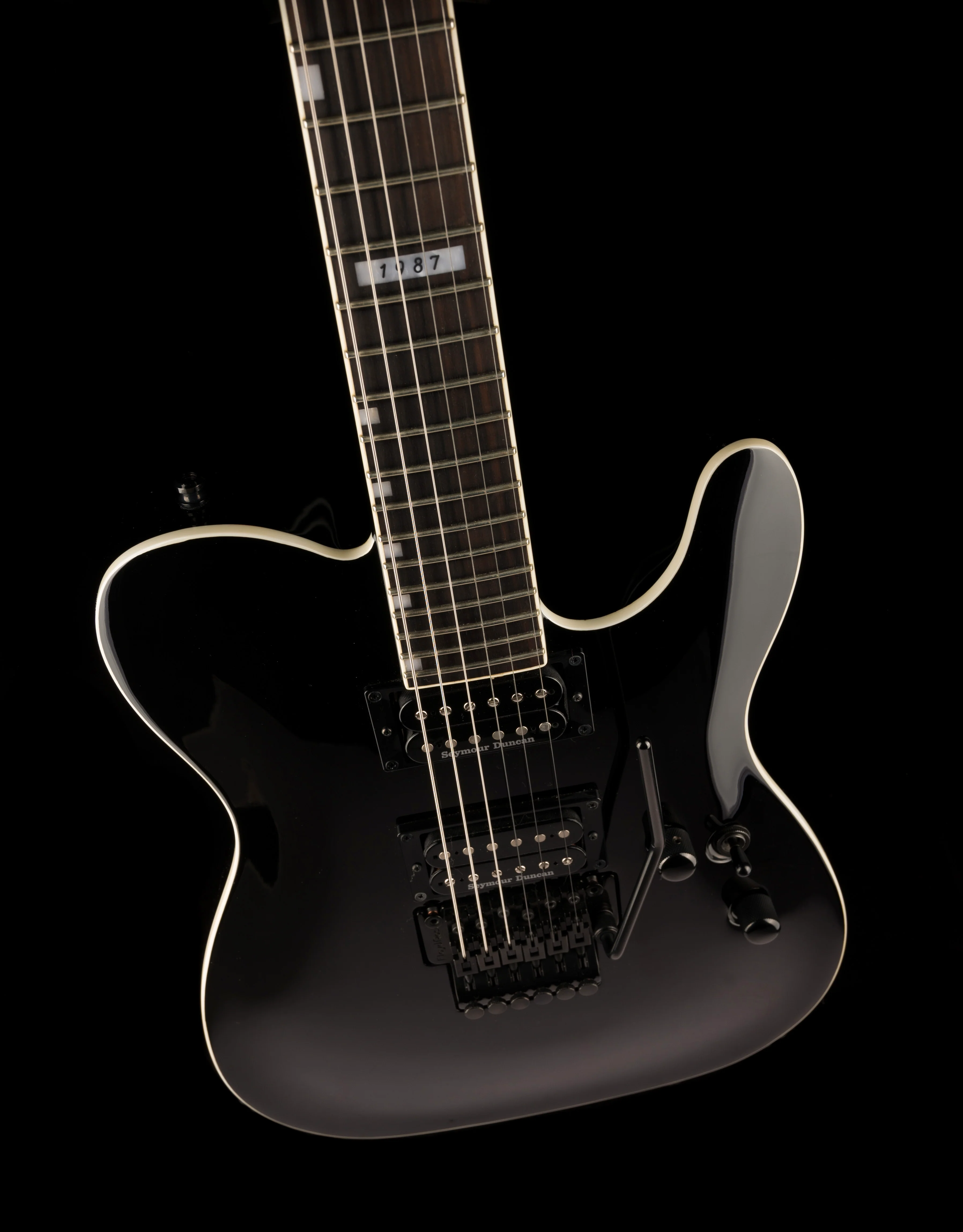 Pre Owned ESP LTD Eclipse Custom '87 Black With Case - Image 4