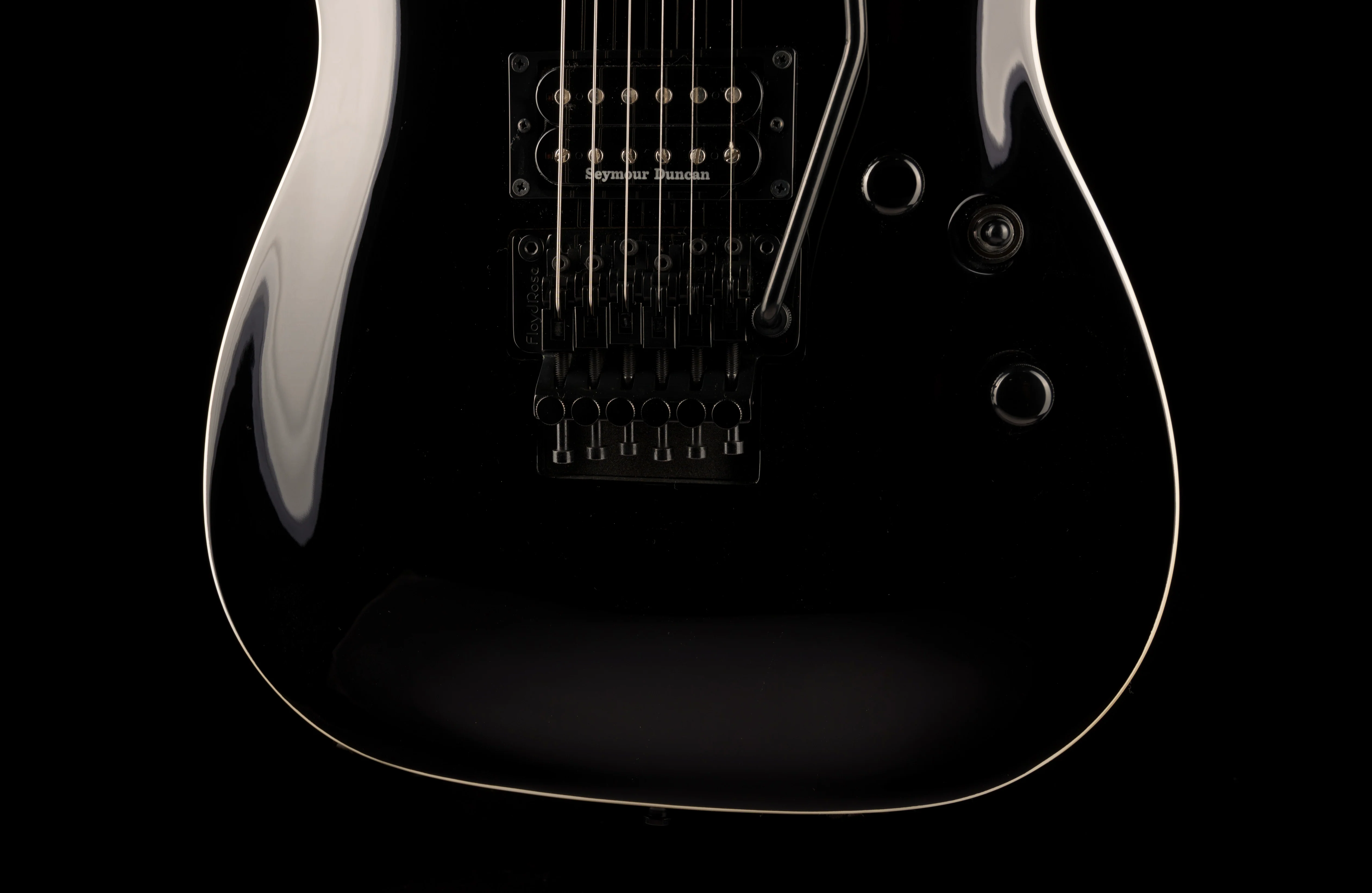 Pre Owned ESP LTD Eclipse Custom '87 Black With Case - Image 5