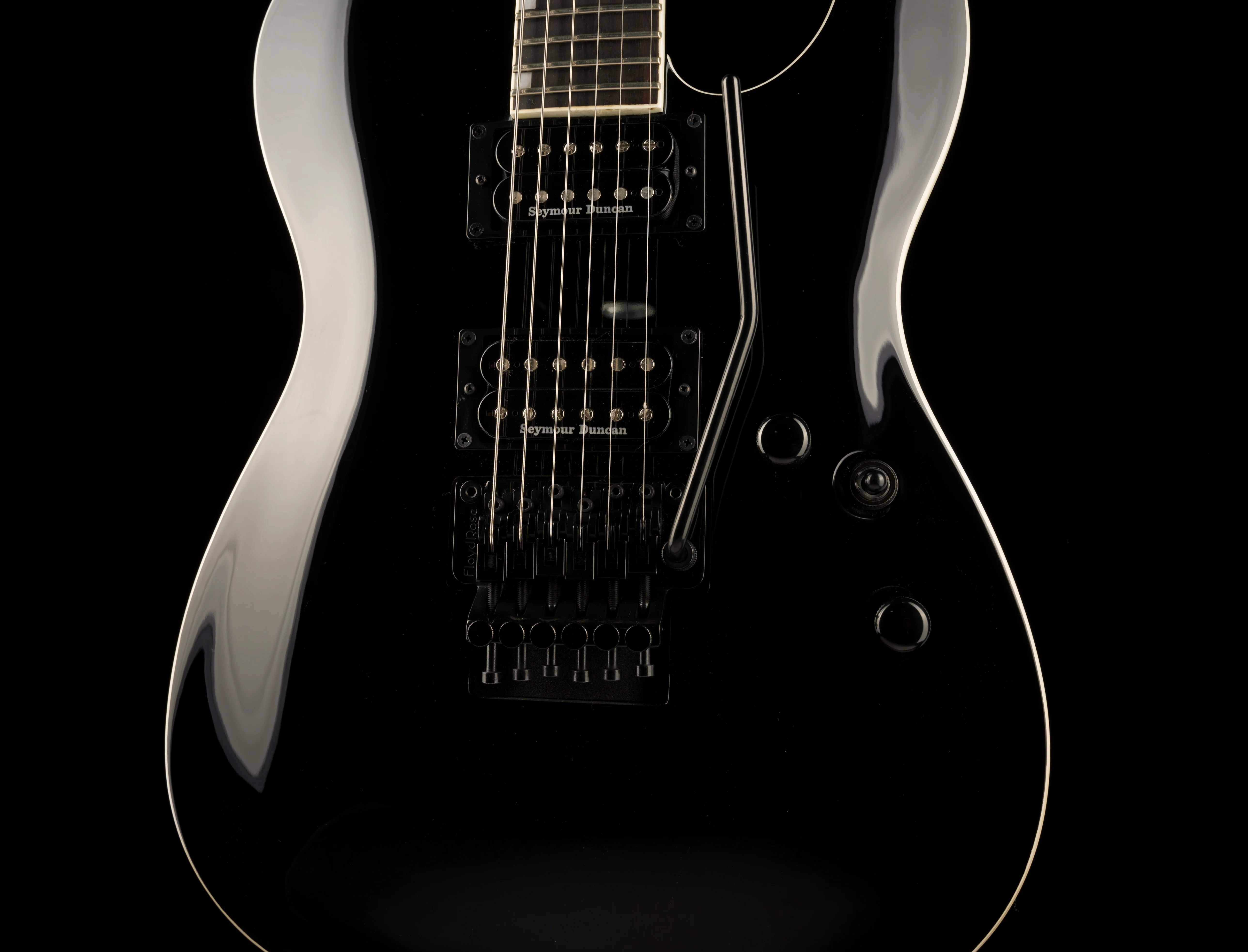 Pre Owned ESP LTD Eclipse Custom '87 Black With Case - Image 6