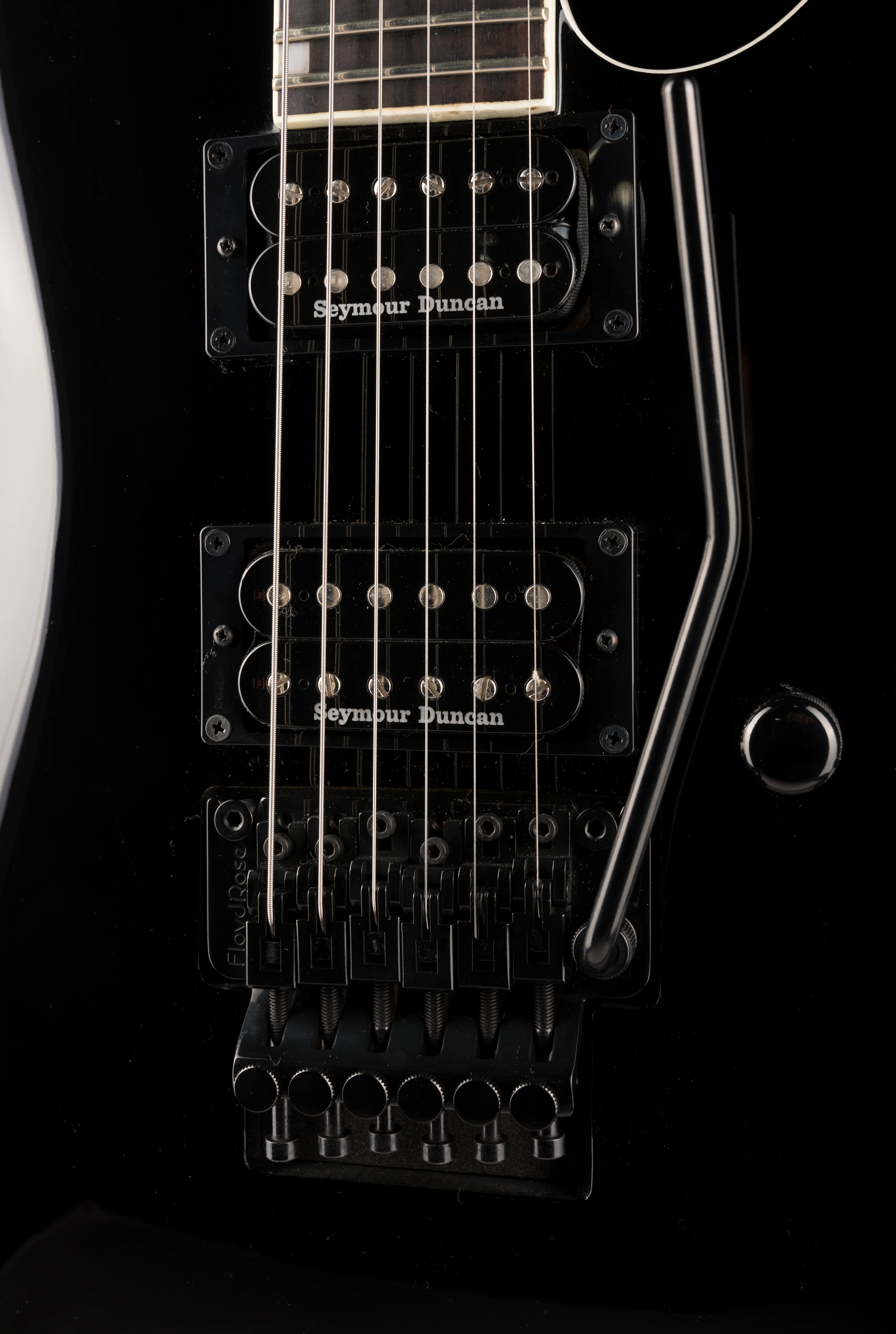 Pre Owned ESP LTD Eclipse Custom '87 Black With Case - Image 7