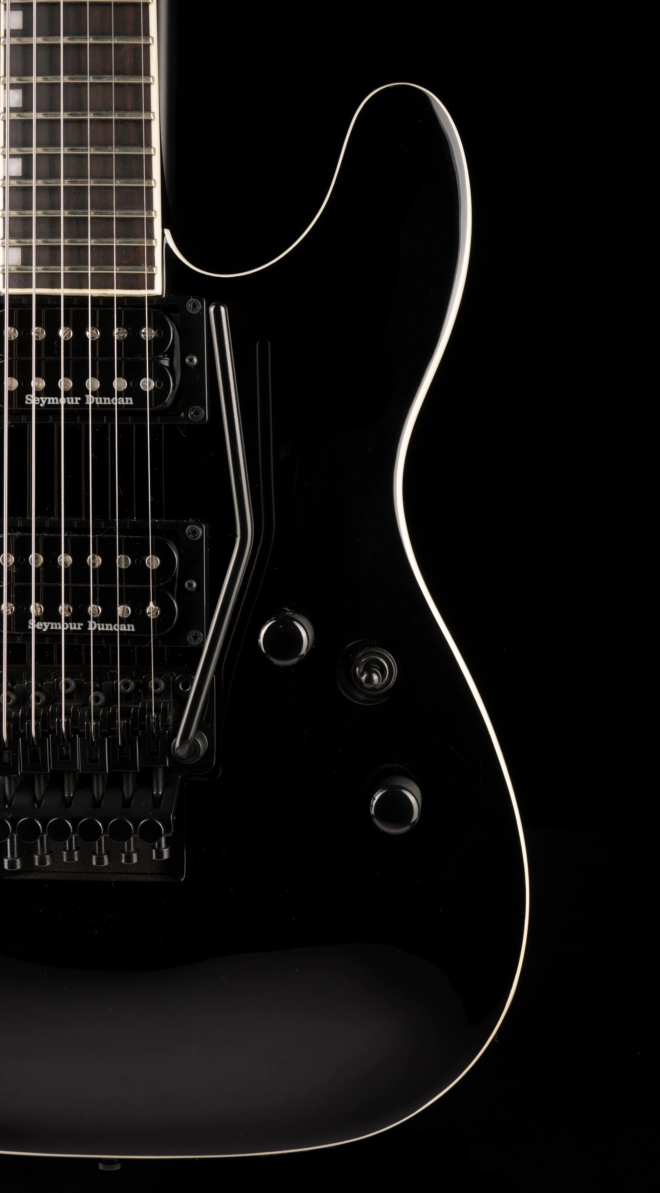 Pre Owned ESP LTD Eclipse Custom '87 Black With Case - Image 9