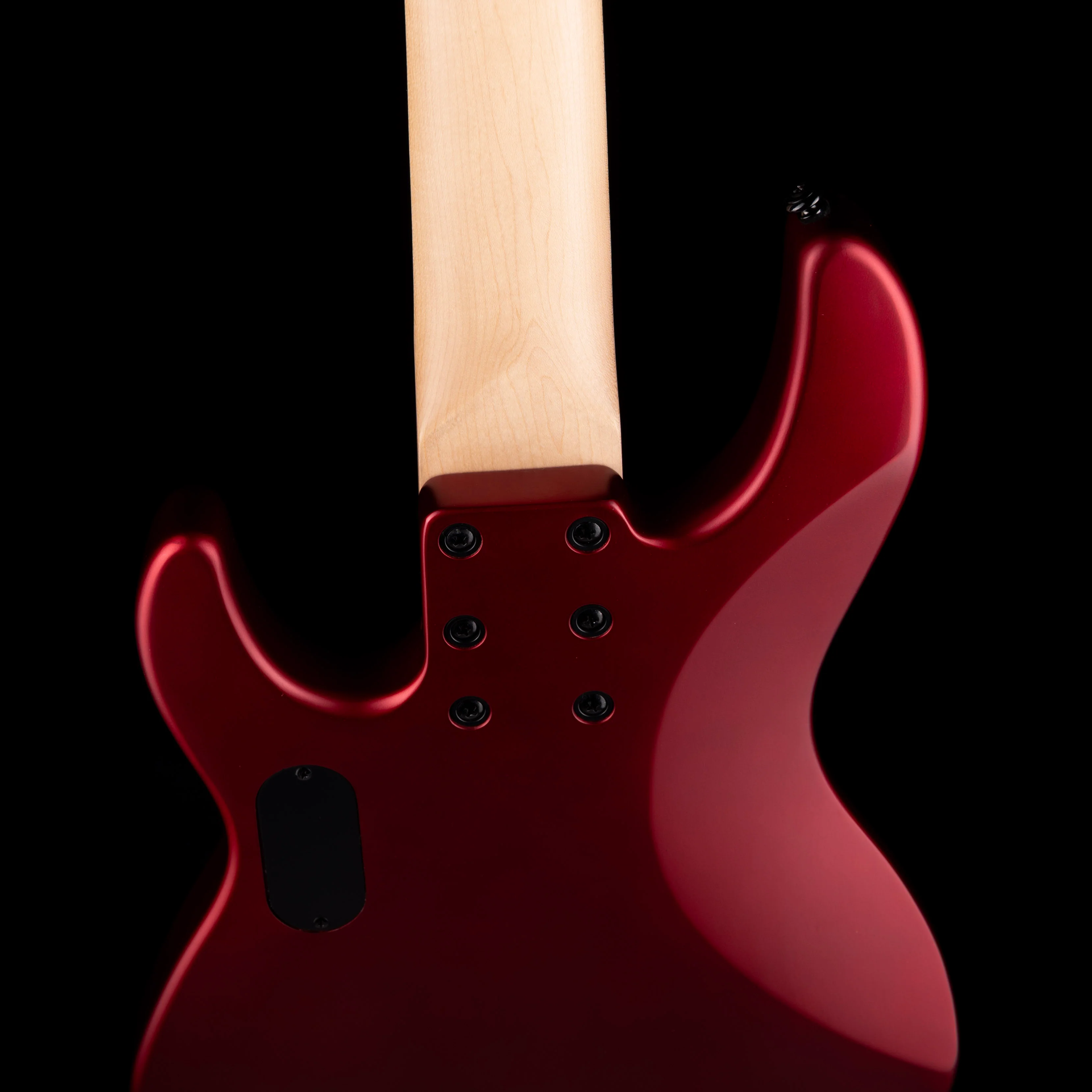 Pre Owned ESP LTD AP-5 5-String Bass in Metallic Red With OHSC - Image 10