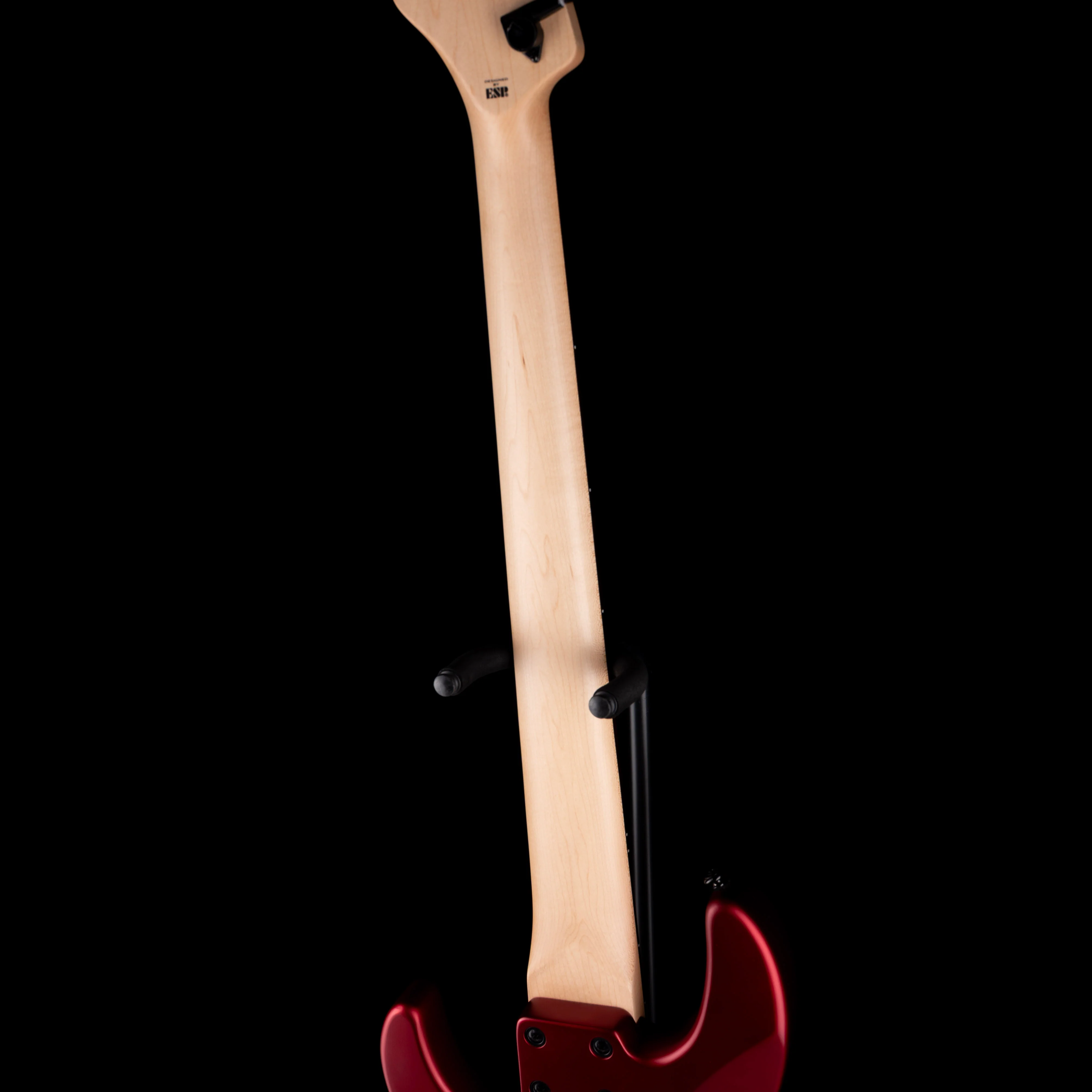 Pre Owned ESP LTD AP-5 5-String Bass in Metallic Red With OHSC - Image 11