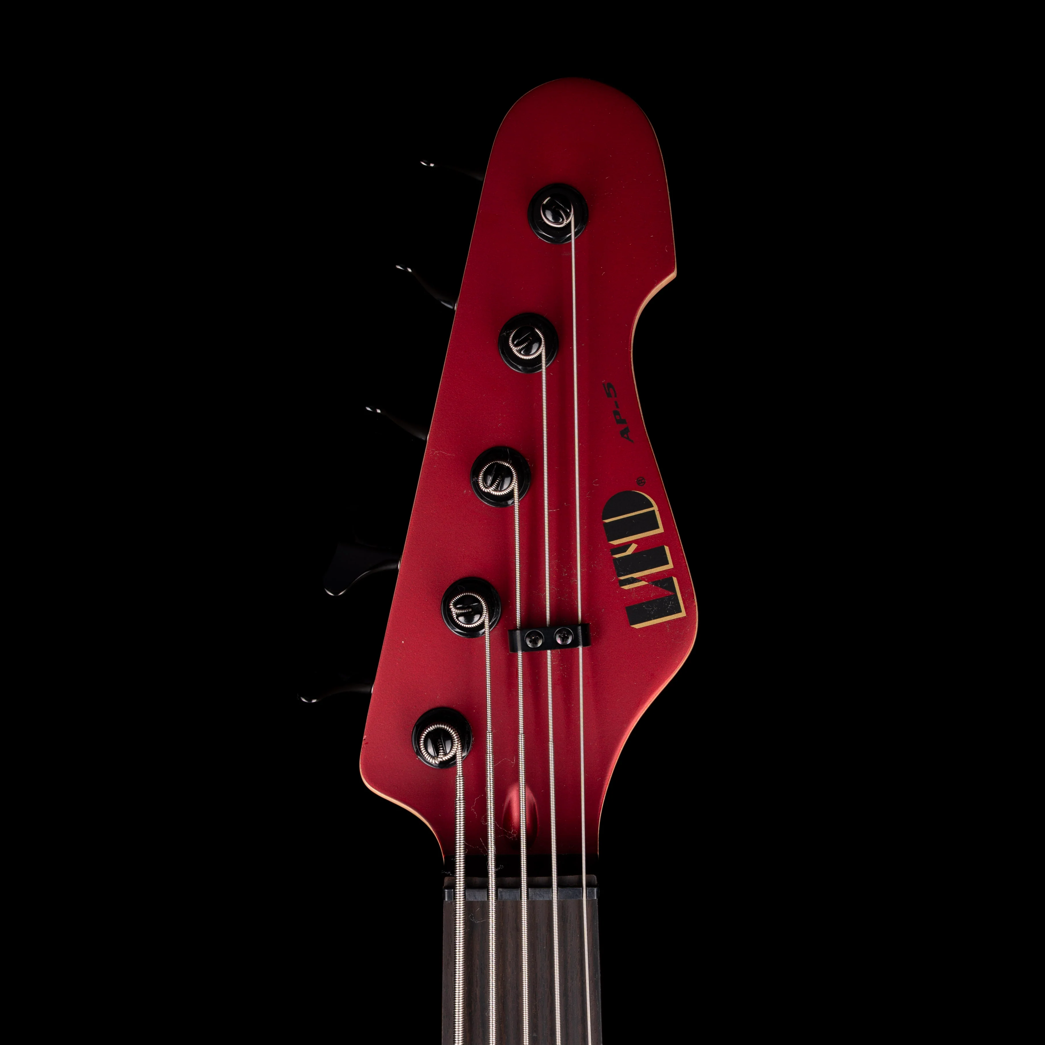 Pre Owned ESP LTD AP-5 5-String Bass in Metallic Red With OHSC - Image 12