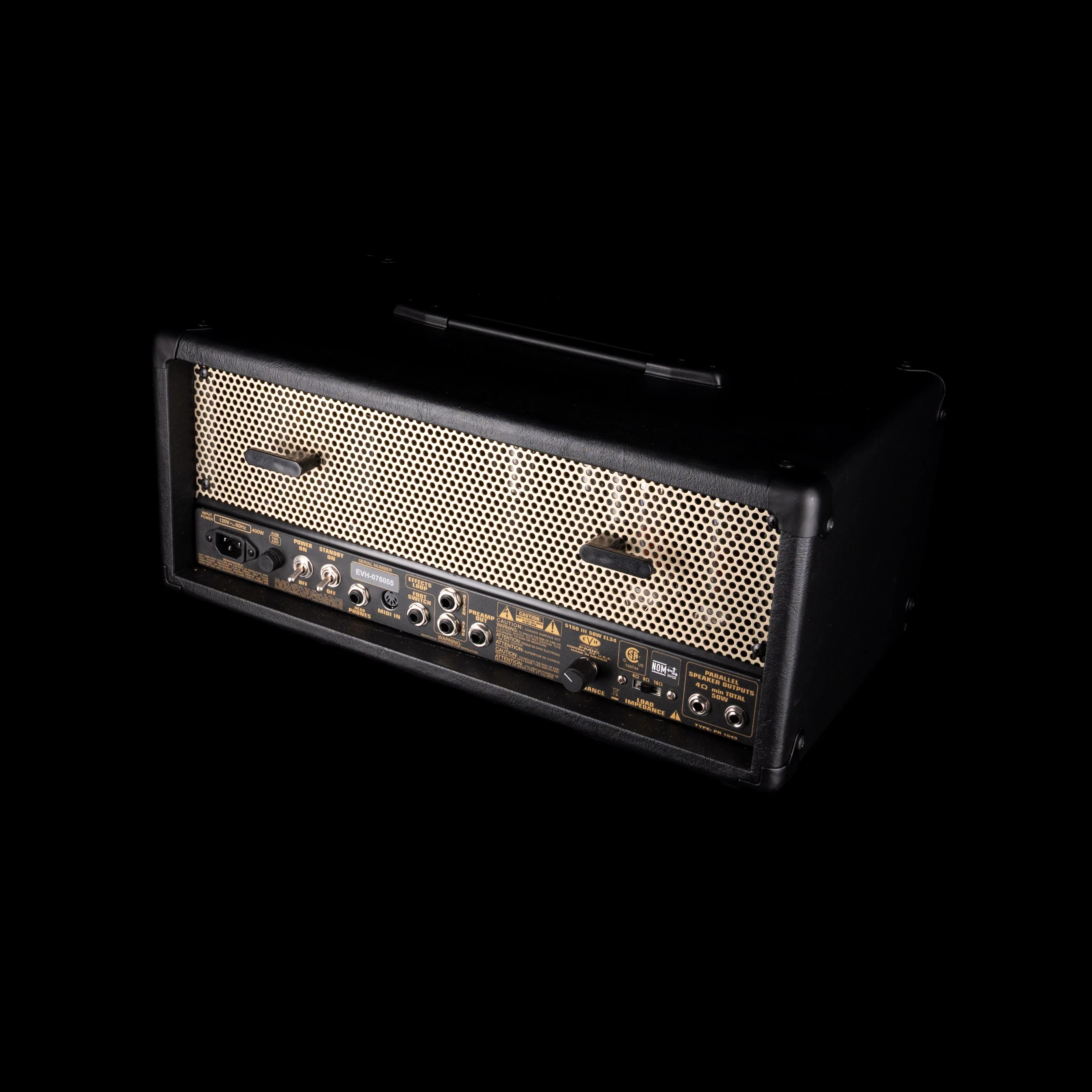 Pre Owned EVH 5150 III EL34 50-Watt Guitar Amp Head With Footswitch - Image 11