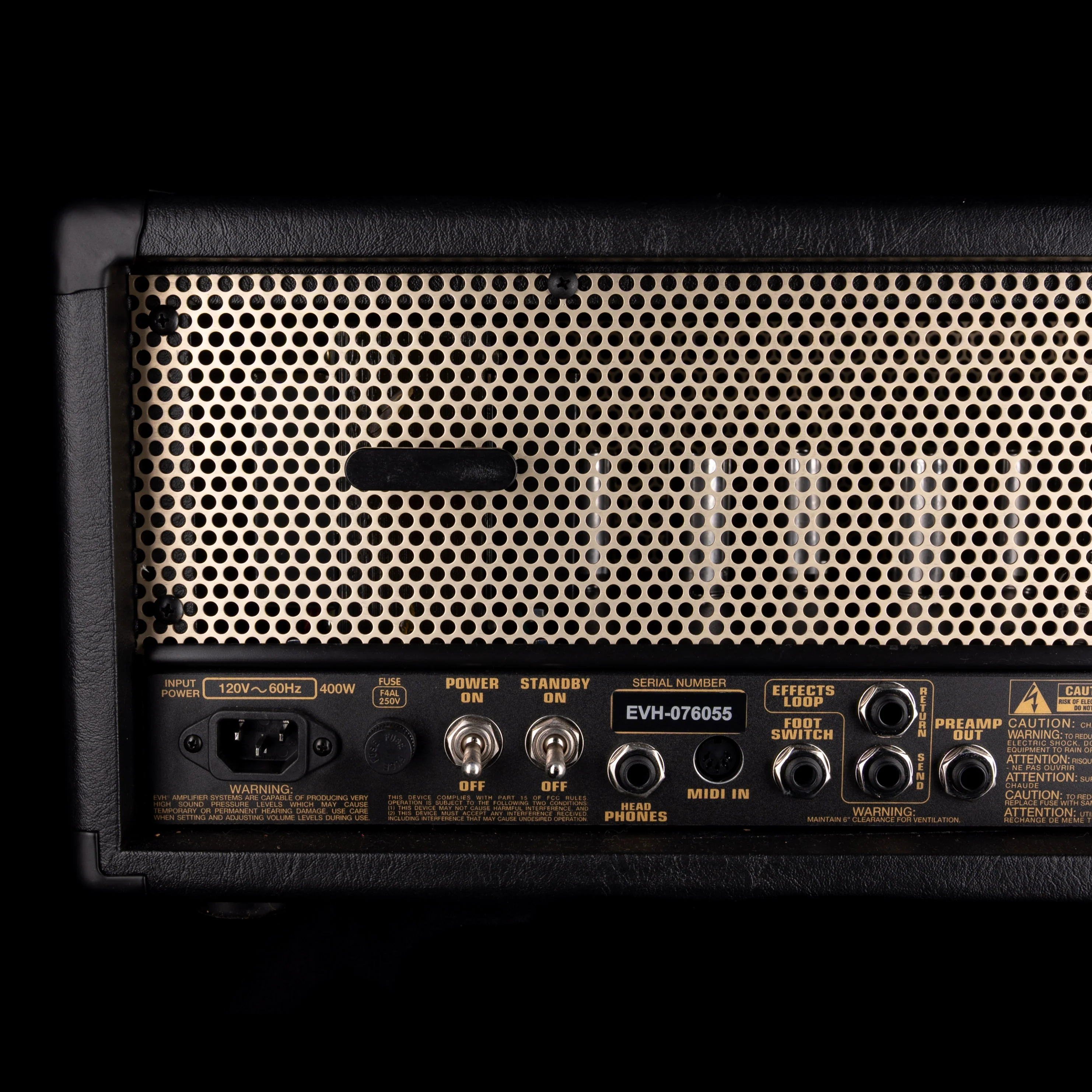 Pre Owned EVH 5150 III EL34 50-Watt Guitar Amp Head With Footswitch - Image 8