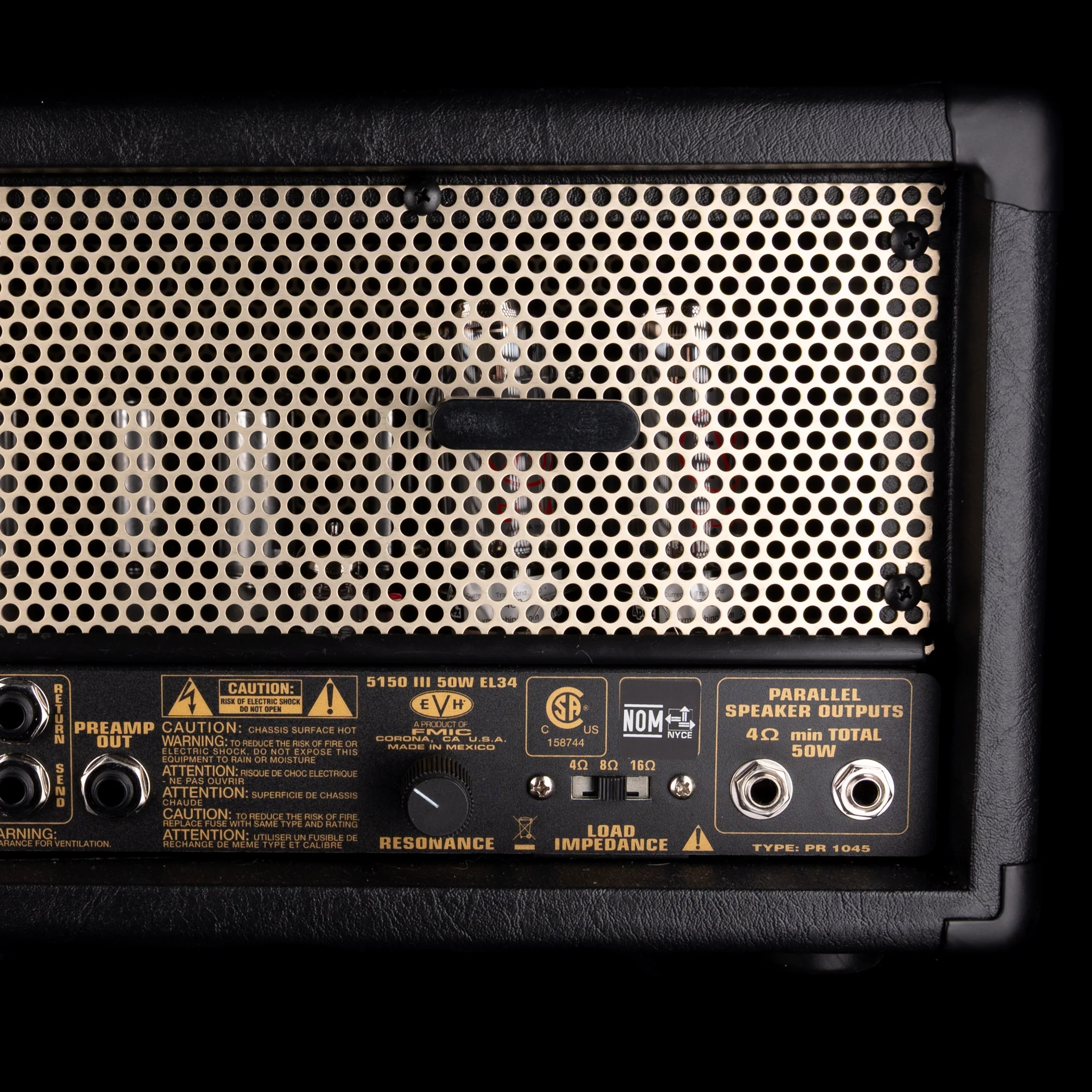 Pre Owned EVH 5150 III EL34 50-Watt Guitar Amp Head With Footswitch - Image 9