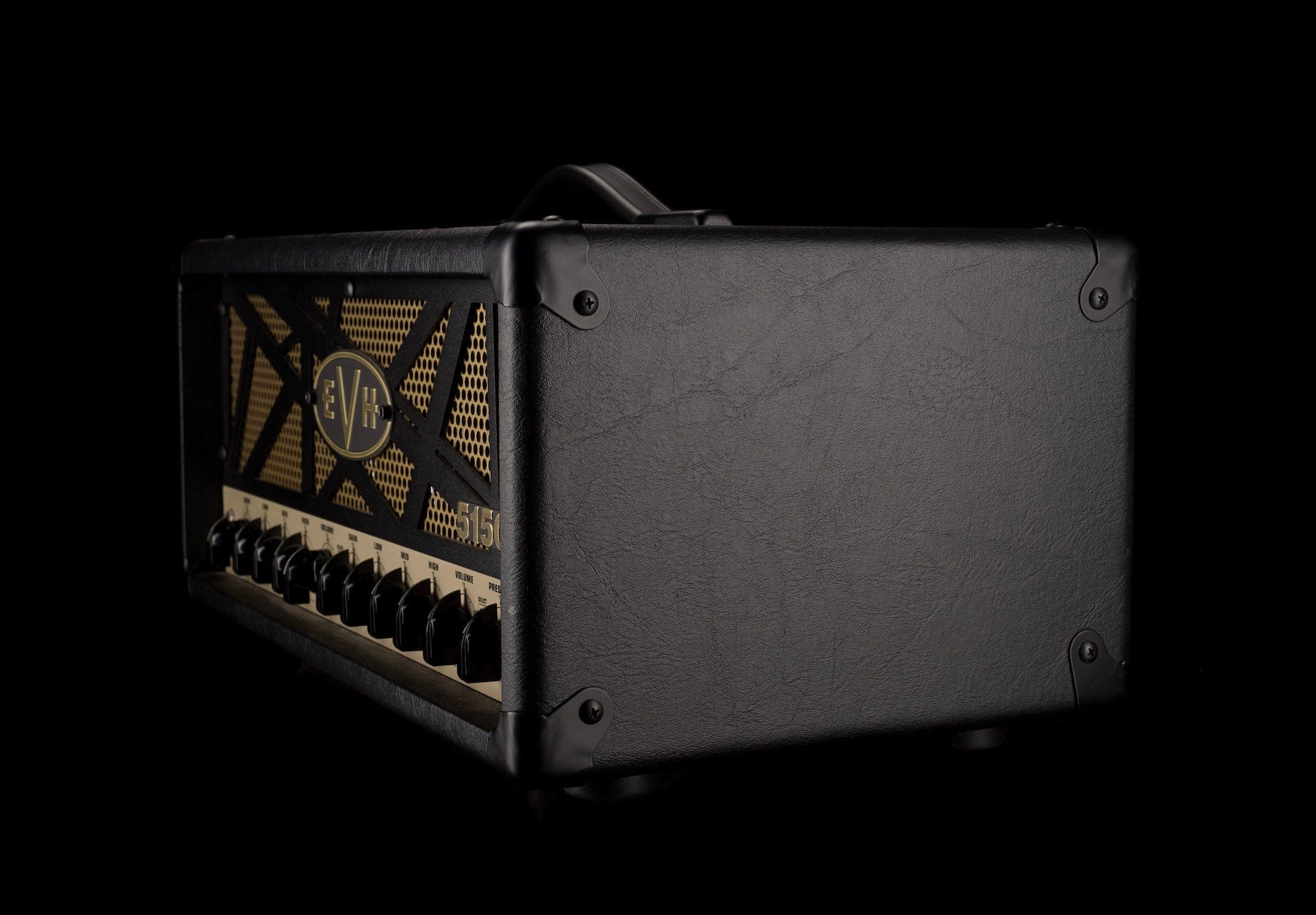 Pre Owned EVH 5150 III EL34 Black C137 Mod Guitar Amp Head with Footswitch and Cover - Image 6