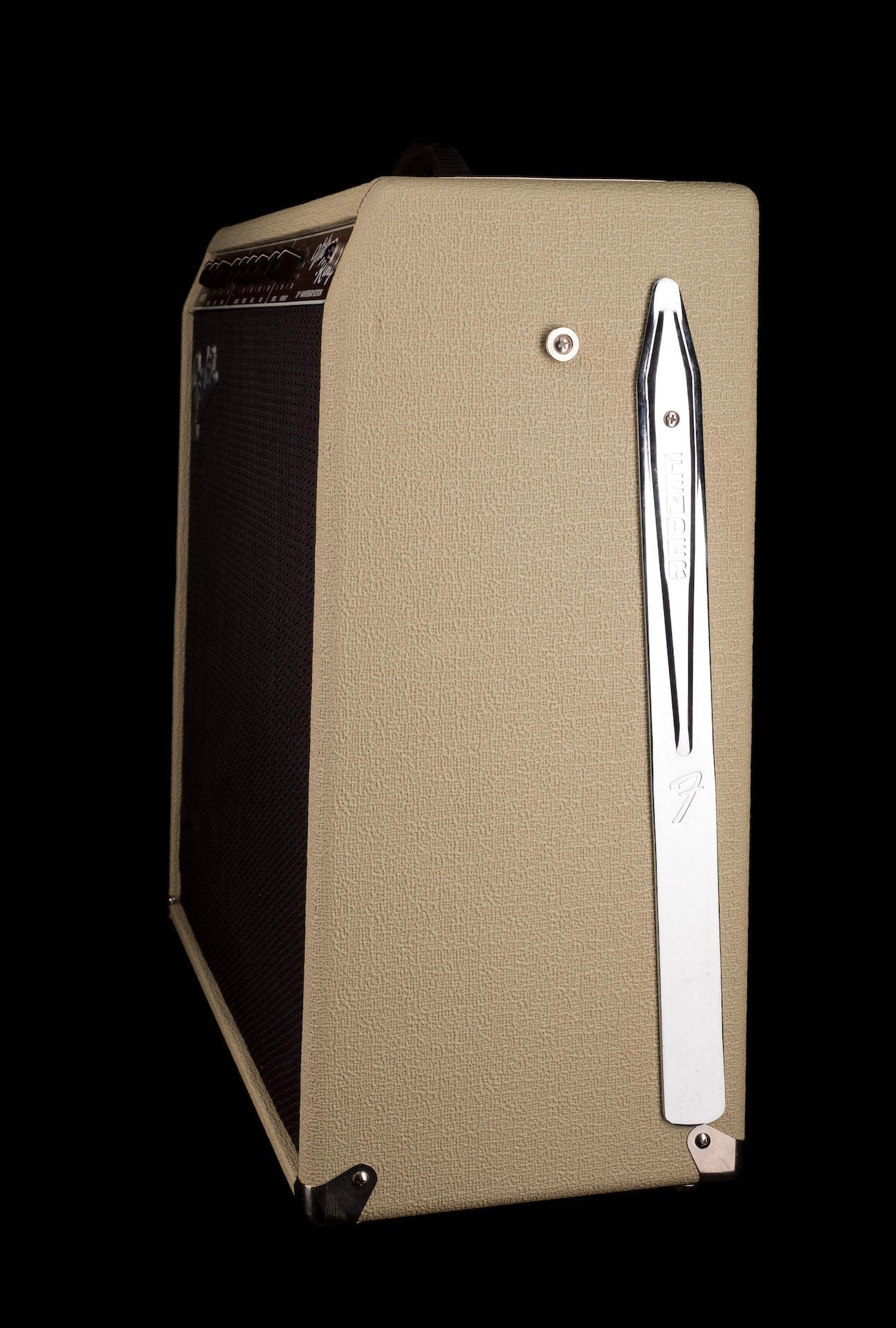 Pre Owned 2013 Fender 20th Anniversary Edition Vibro-King Blonde Guitar Amp Combo - Image 9