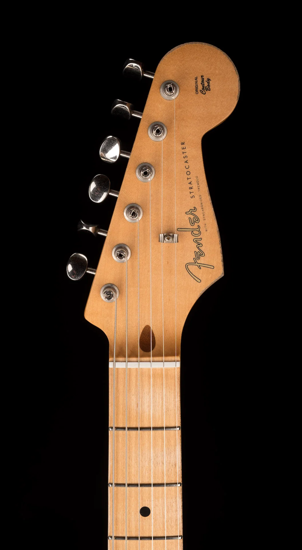 Pre Owned Fender Vintera Road Worn 50s Stratocaster Surf Green With Gig Bag - Image 16