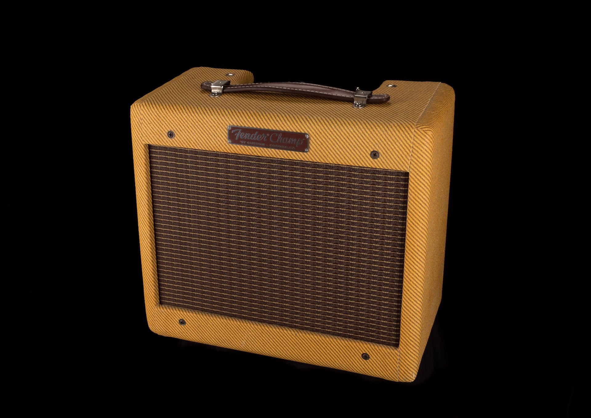 Pre Owned Fender '57 Custom Champ Tweed Guitar Amp Combo - Image 2