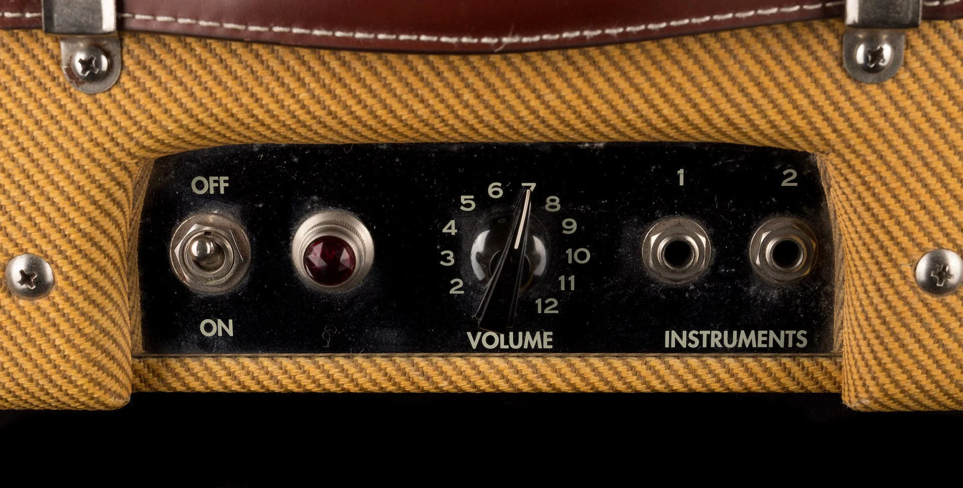 Pre Owned Fender '57 Custom Champ Tweed Guitar Amp Combo - Image 5