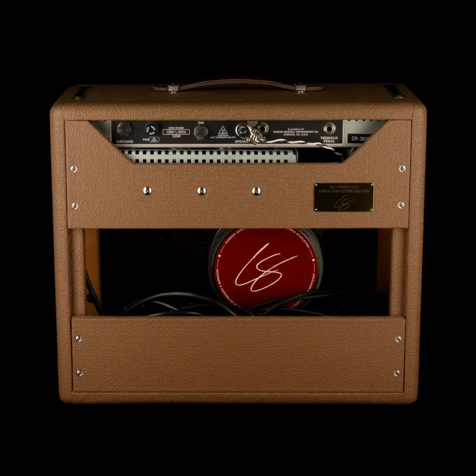 Pre Owned Fender '62 Princeton Chris Stapleton Edition 1x12" Guitar Amp Combo - Image 8