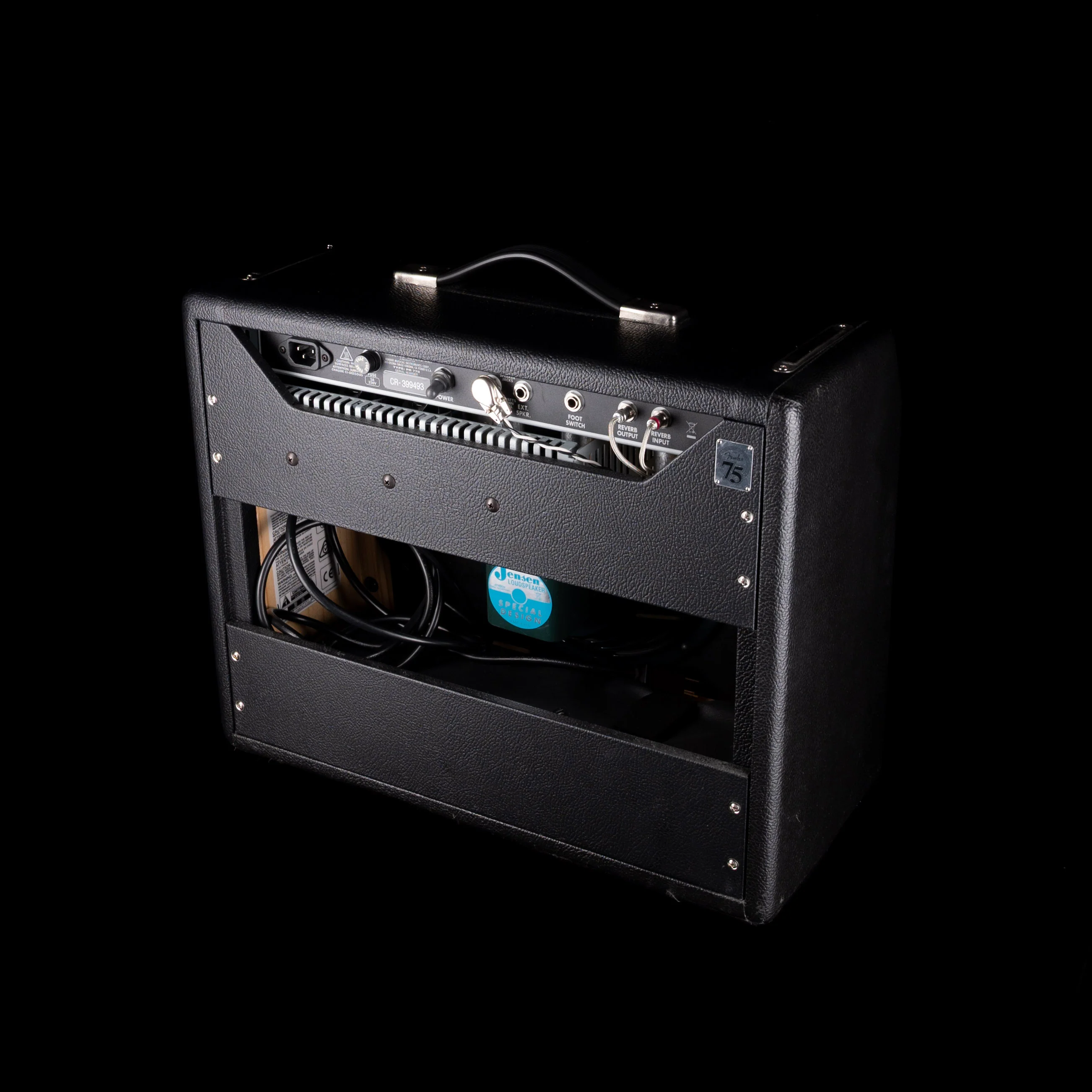 Pre Owned 2021 Fender '64 Custom Princeton Reverb 1x10" Tube Guitar Amplifier Combo with Cover - Image 11