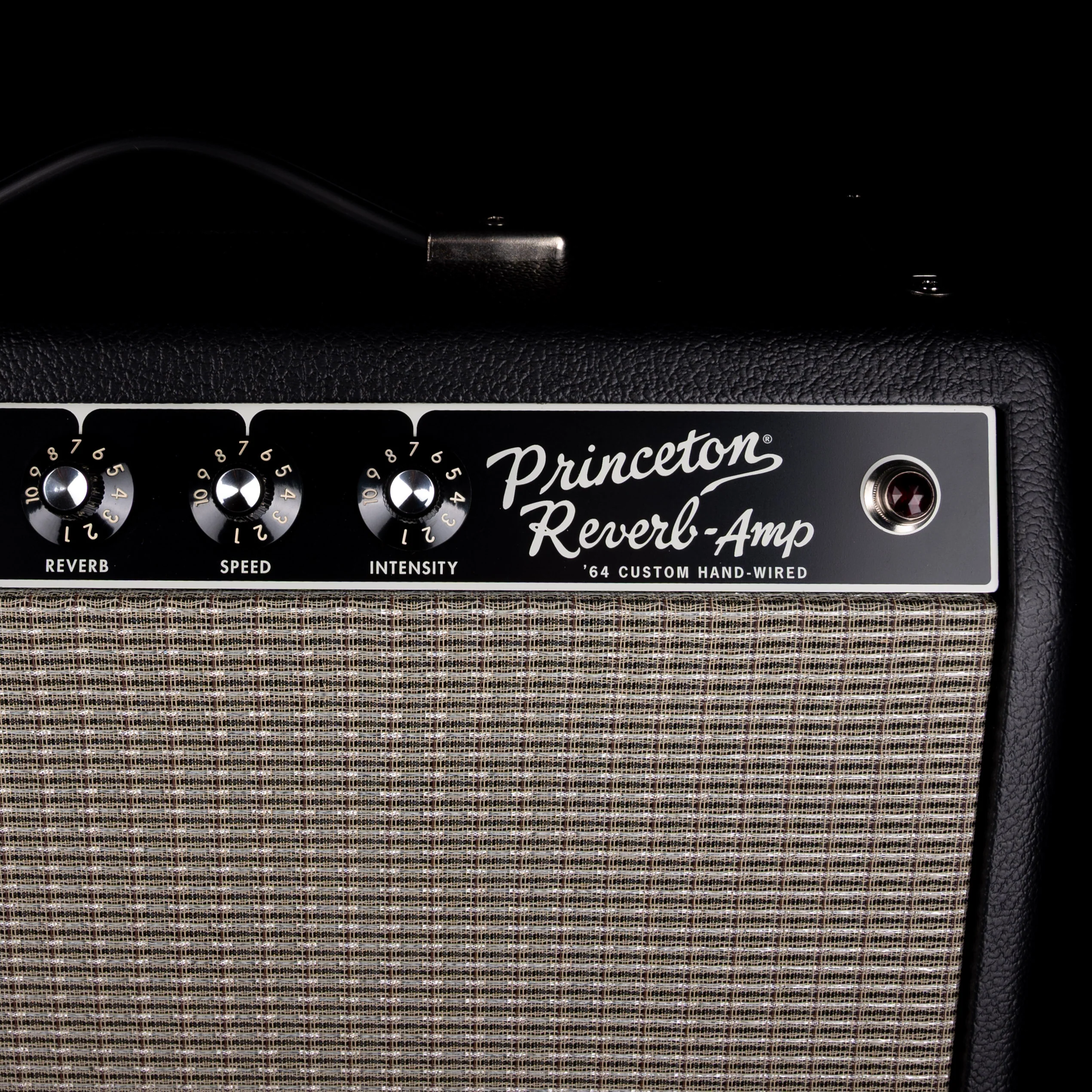 Pre Owned 2021 Fender '64 Custom Princeton Reverb 1x10" Tube Guitar Amplifier Combo with Cover - Image 4