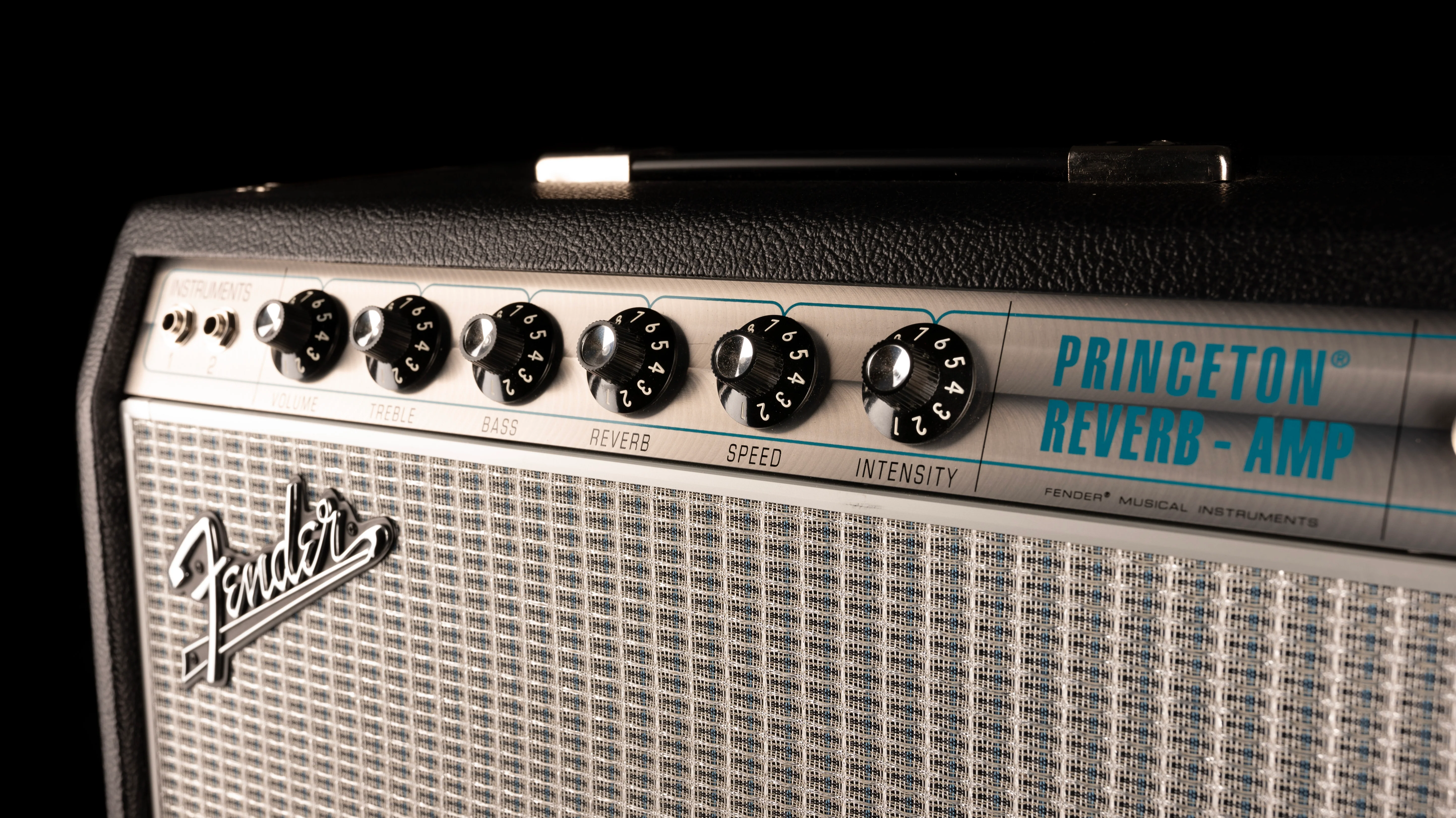 Pre Owned Fender '68 Custom Princeton Reverb Guitar Amp Combo - Image 3