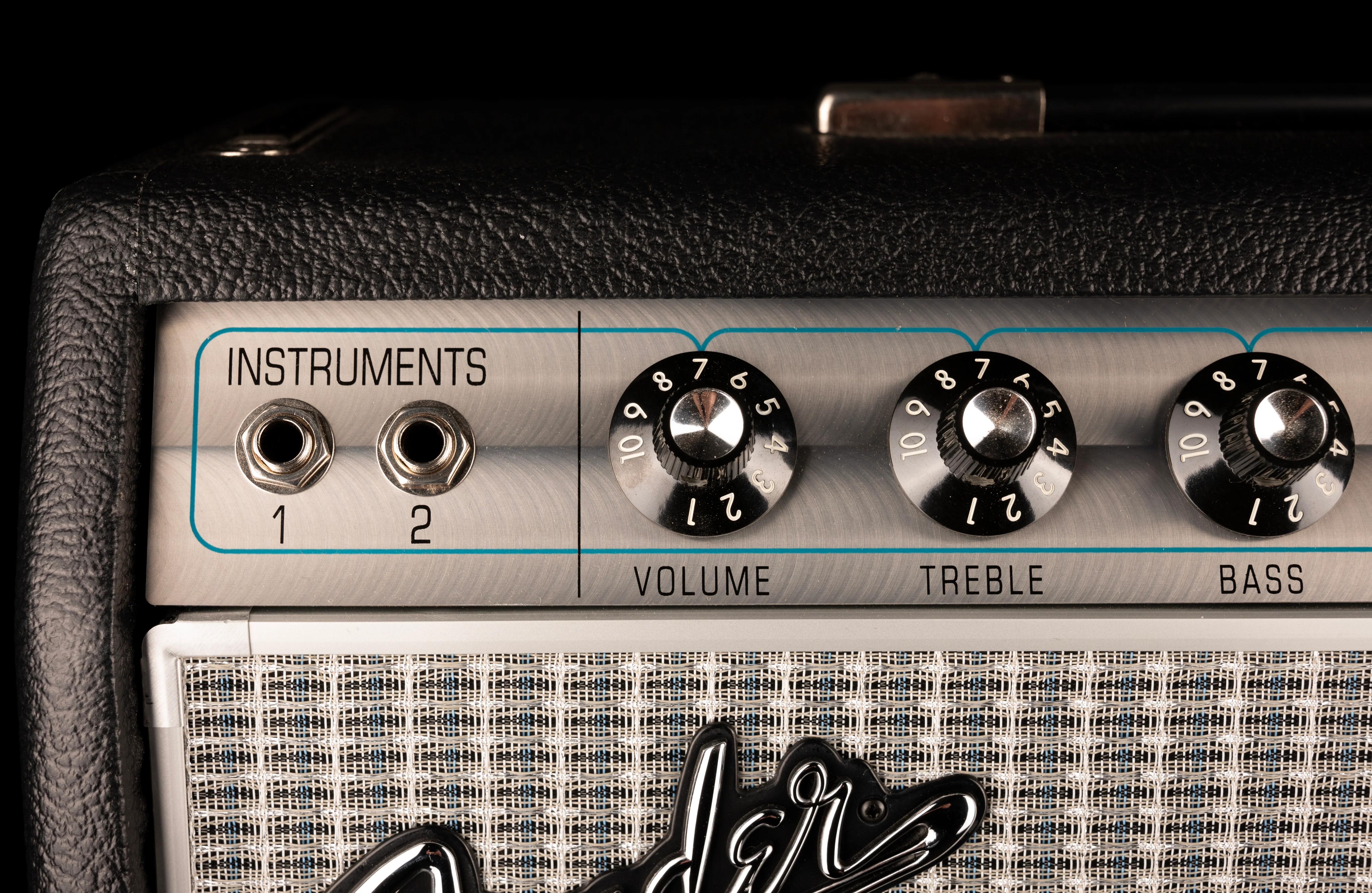 Pre Owned Fender '68 Custom Princeton Reverb Guitar Amp Combo - Image 4