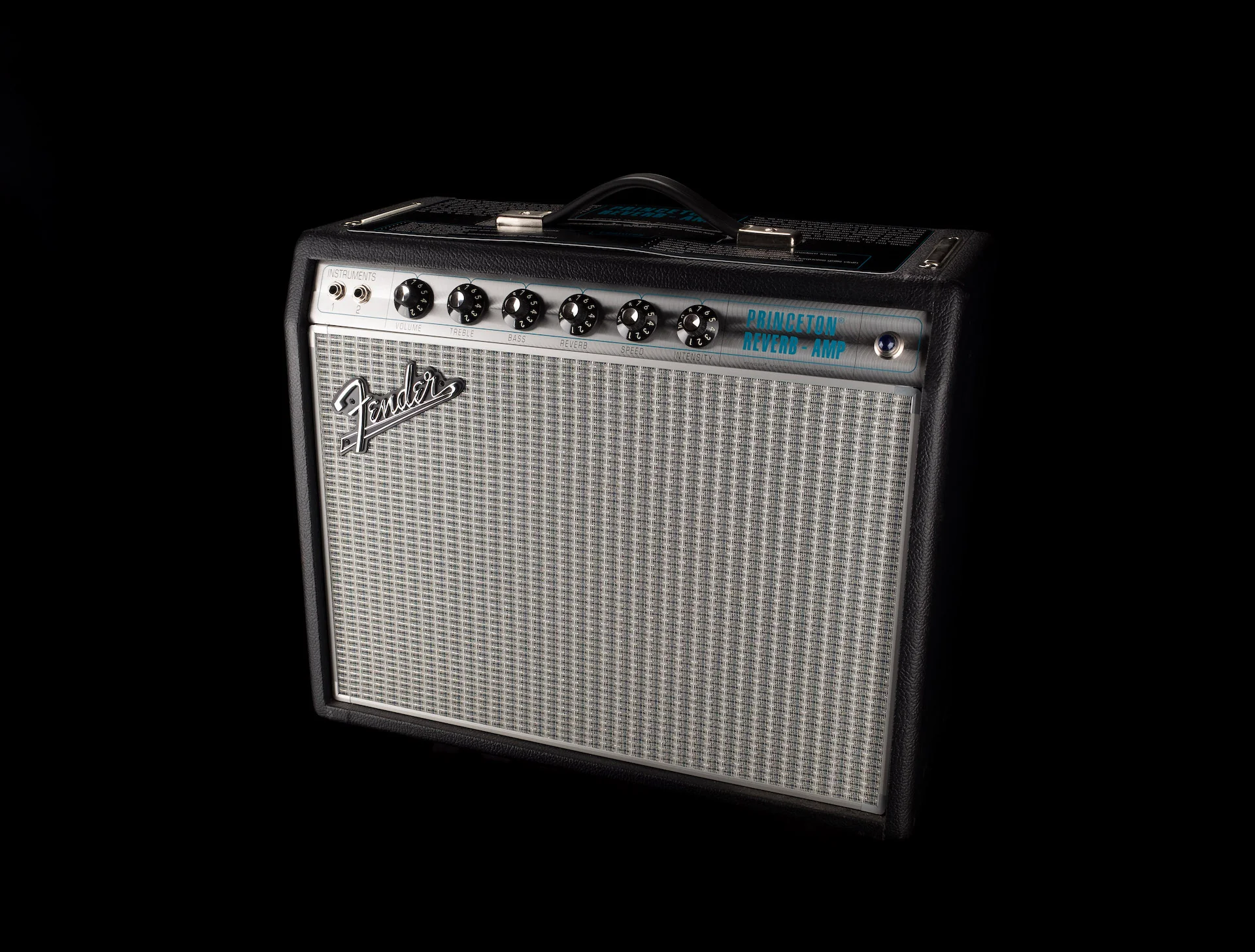 Pre Owned Fender ’68 Custom Princeton Reverb with Warehouse Speaker Guitar Amp Combo - Image 2
