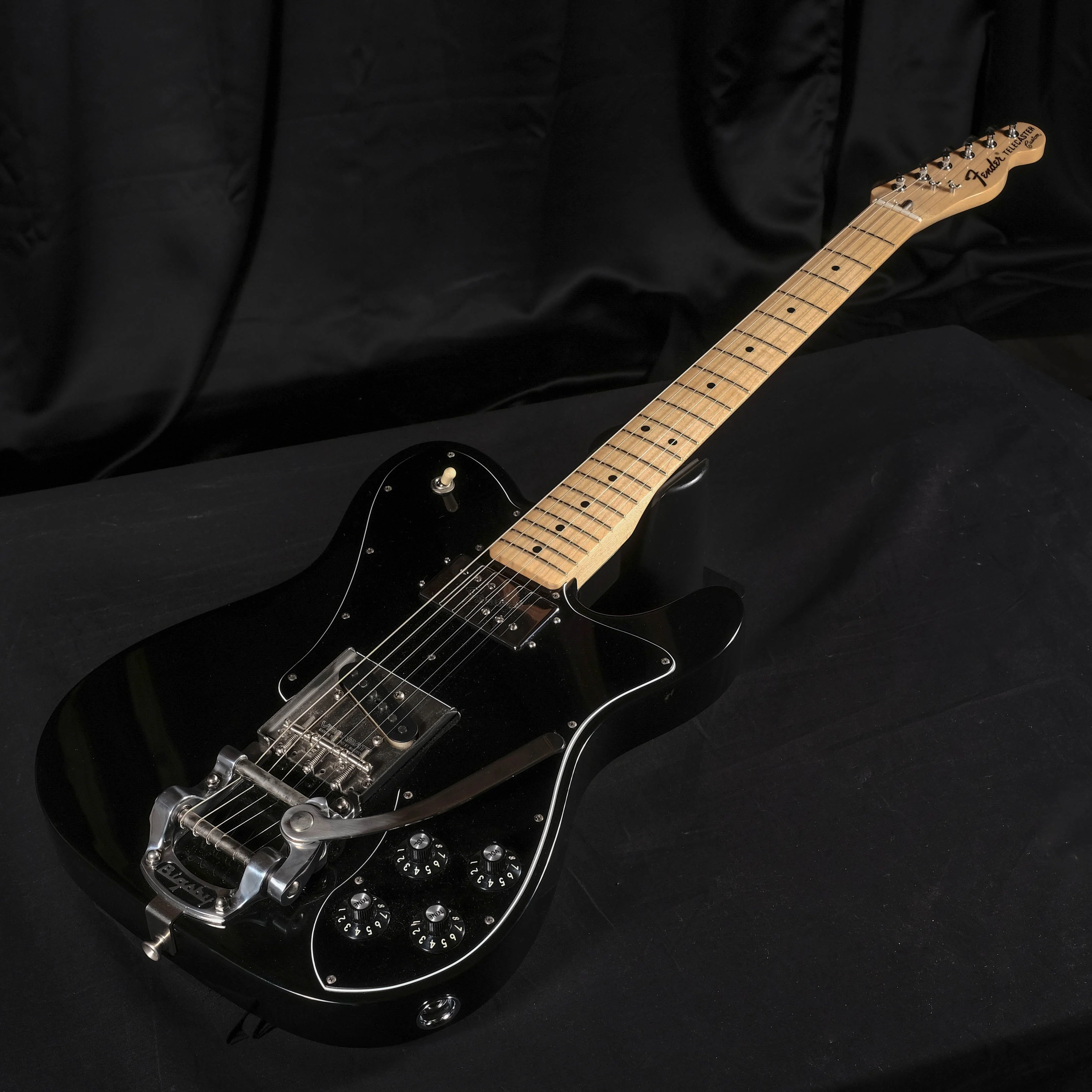 Used Fender '72 Tele Custom Mod Added Bigsby With Hard Case - Image 4