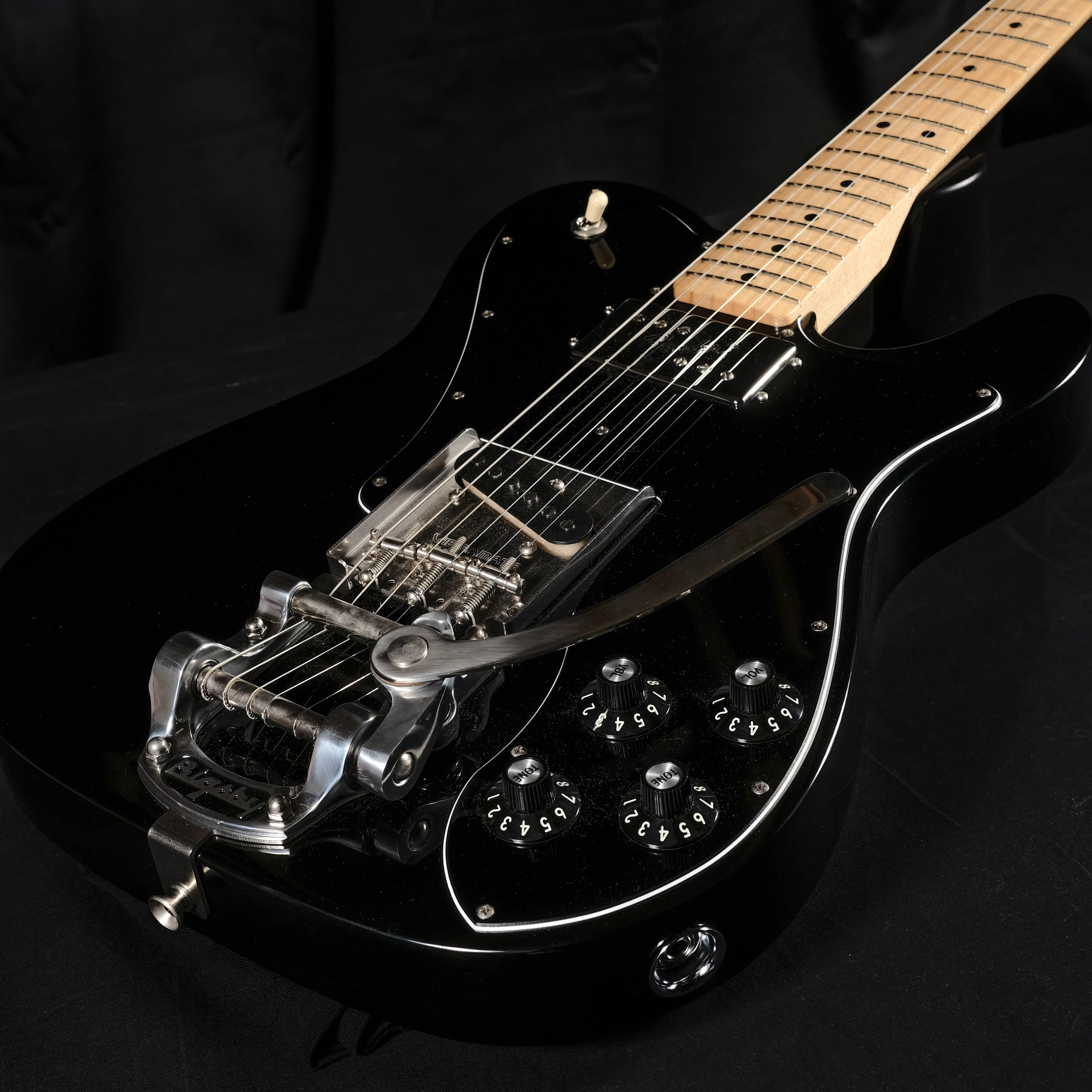 Used Fender '72 Tele Custom Mod Added Bigsby With Hard Case - Image 5