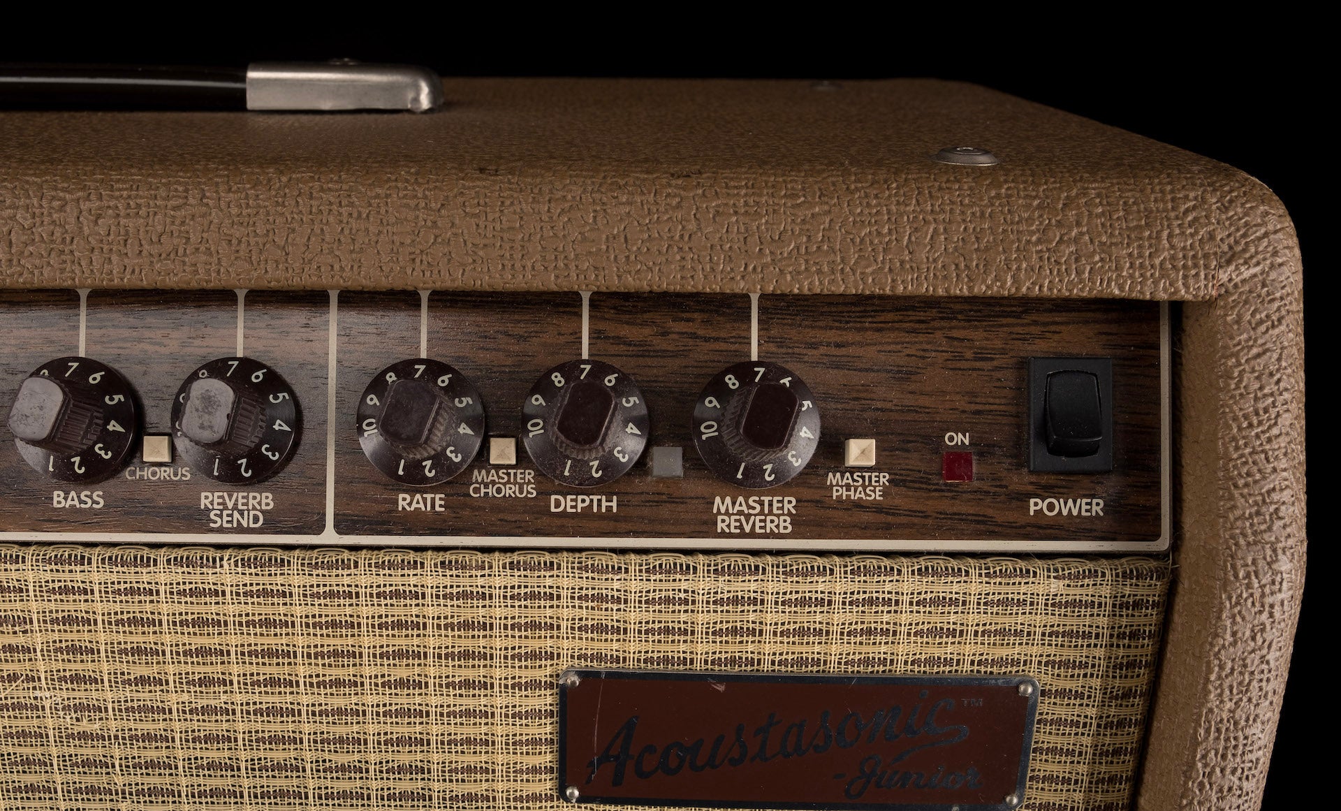 Pre Owned Fender Acoustasonic Junior Brown Guitar Amp Combo - Image 6