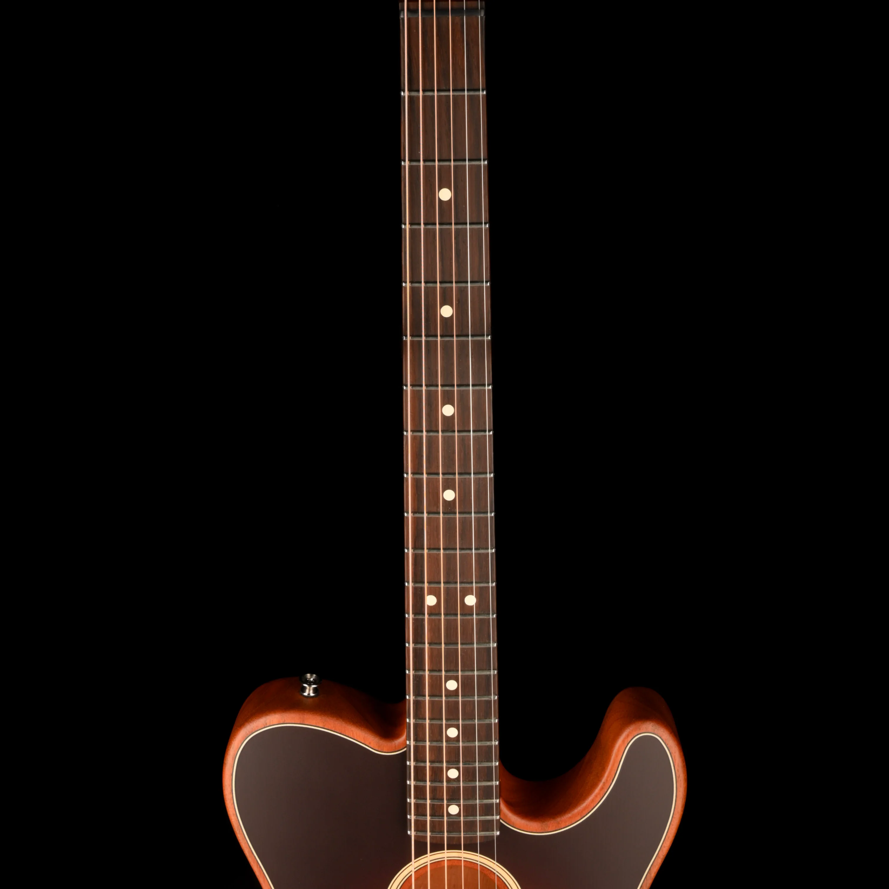 Pre Owned Fender Acoustasonic Player Telecaster Shadowburst with Gig Bag - Image 7