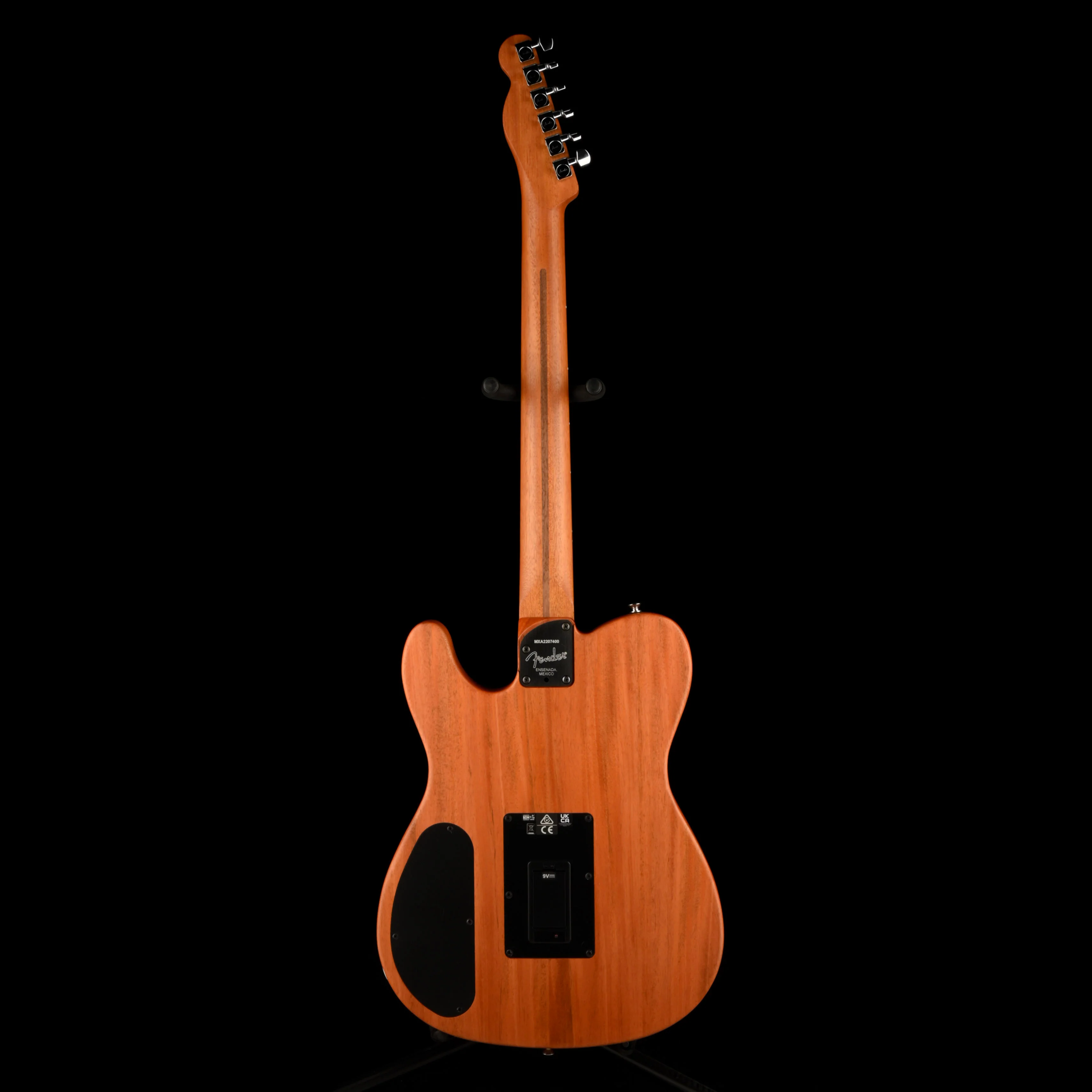 Pre Owned Fender Acoustasonic Player Telecaster Shadowburst with Gig Bag - Image 9