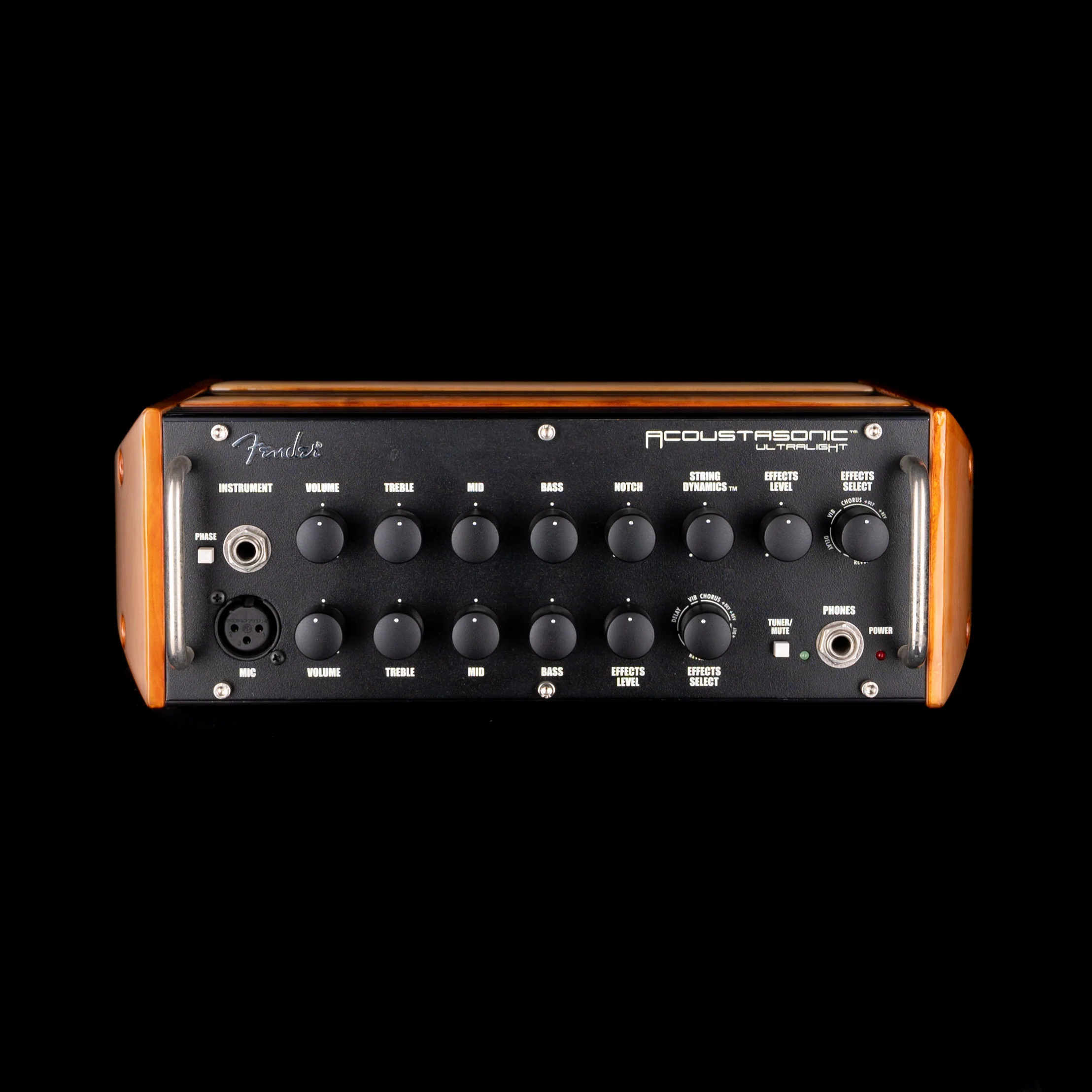 Pre Owned Fender Acoustasonic Ultra Light Guitar Amp Head With 2x8" Ultra Light Cabinet - Image 2