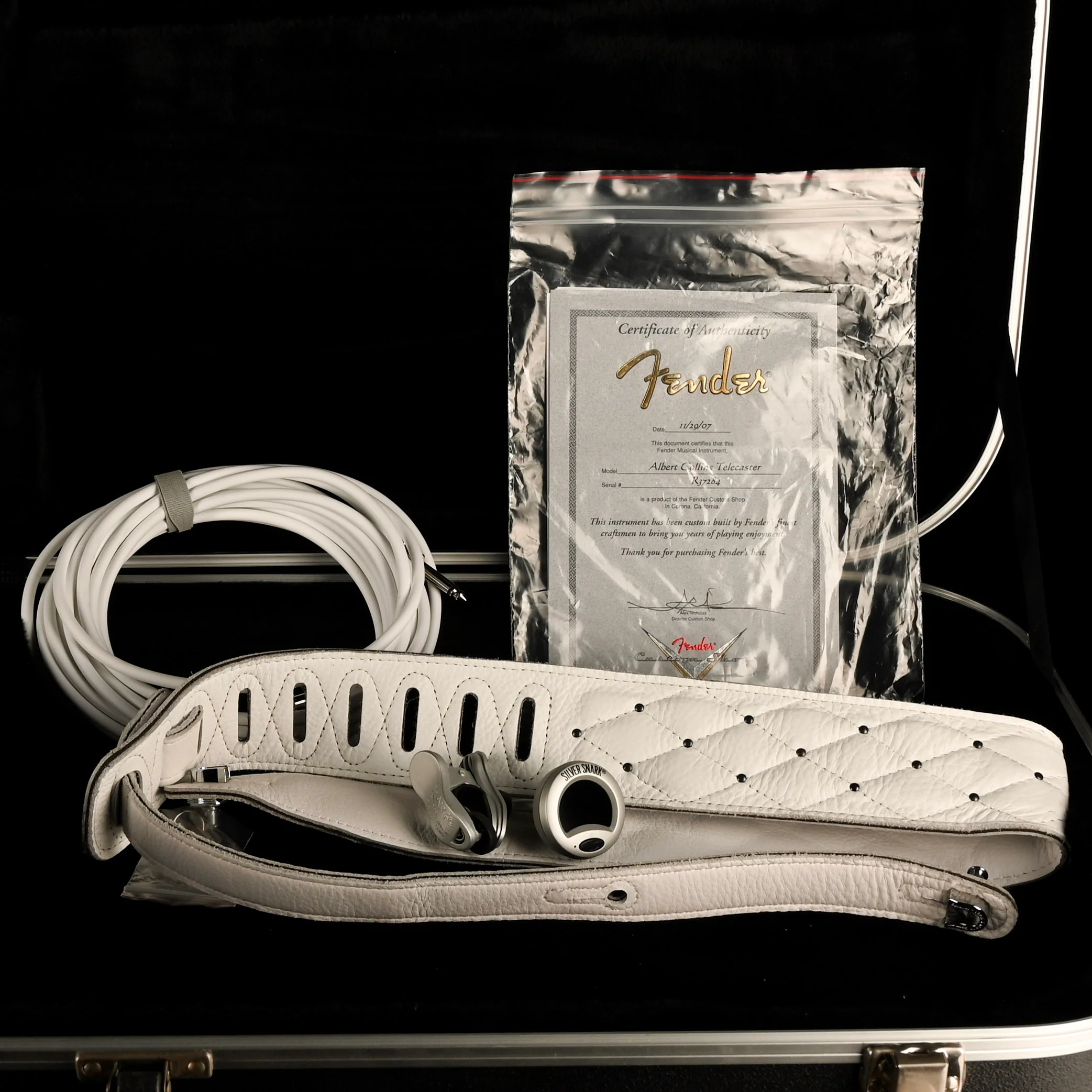 Pre Owned Fender Albert Collins Signature Telecaster Natural Modified With Case - Image 15