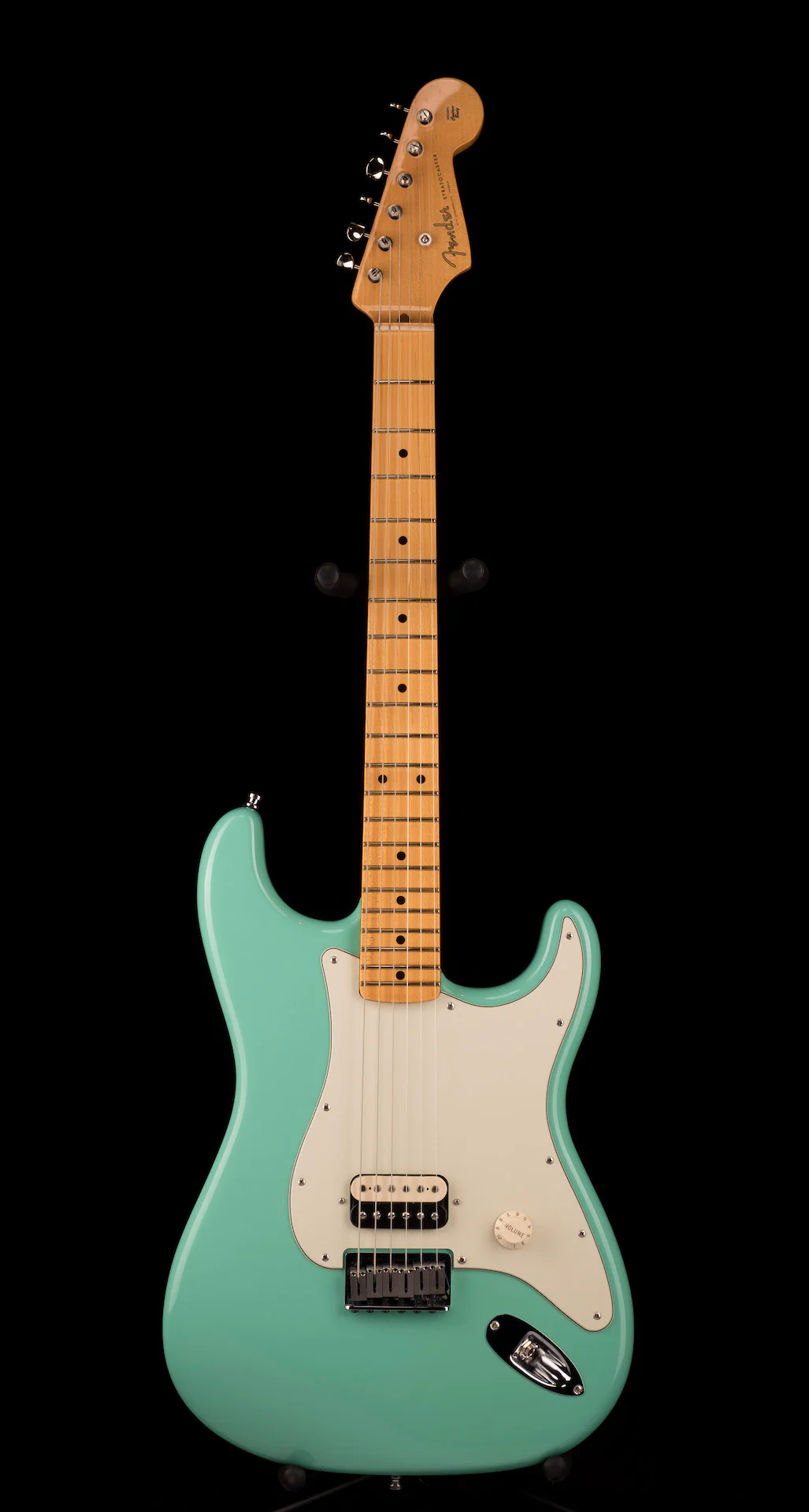 Pre Owned '14 Fender American Design Experience Stratocaster Seafoam Green W OHSC - Image 2