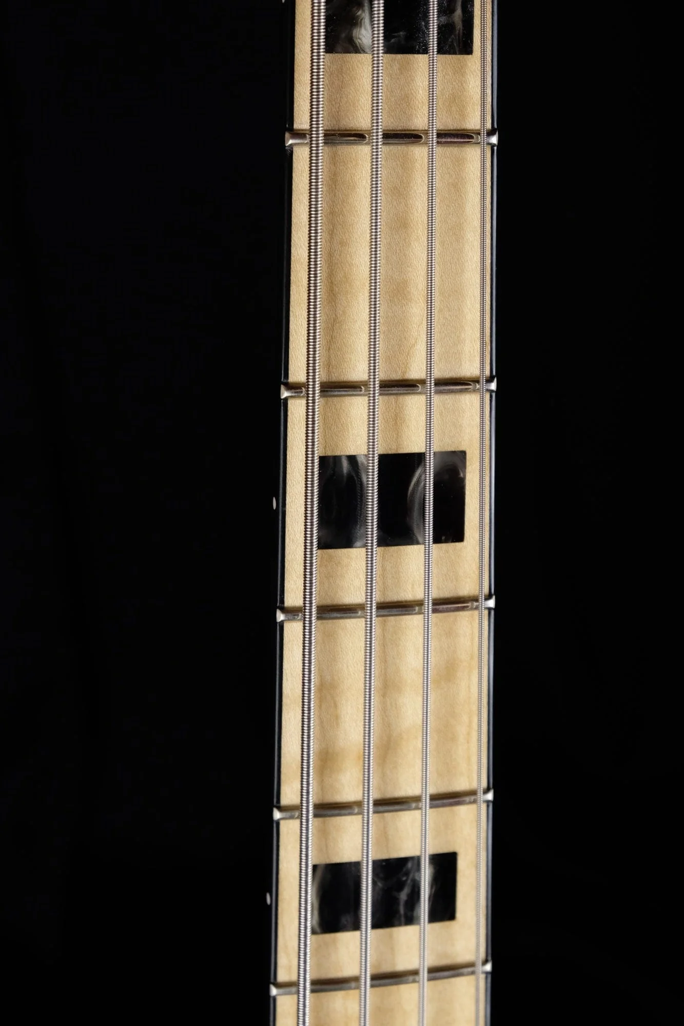 Used Fender American Elite Maple Neck Jazz Bass Satin Ice Blue Metallic OHSC - Image 10