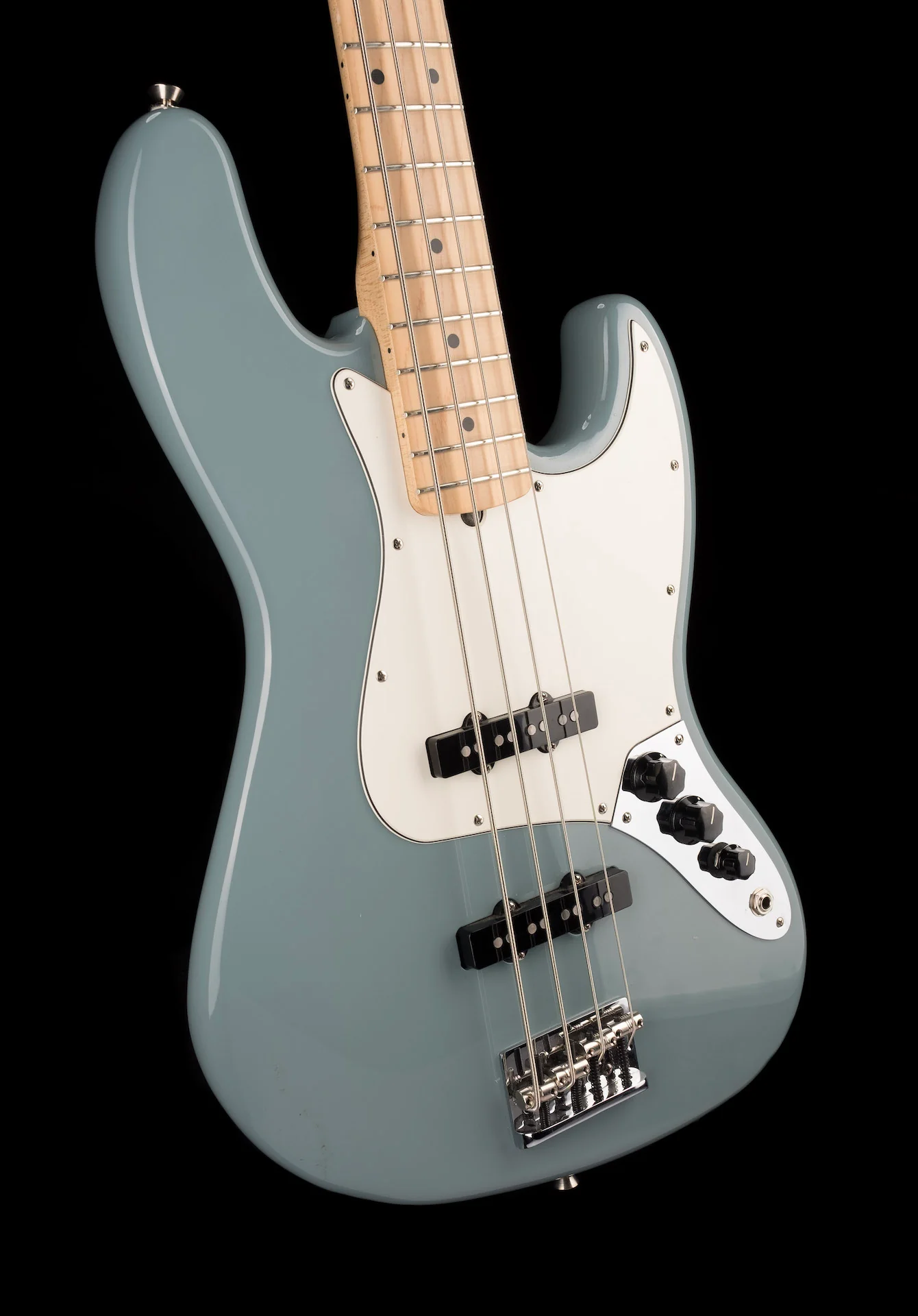 Pre Owned Fender American Professional Jazz Bass Body with Deluxe Special Neck Sonic Gray With Gig Bag - Image 10
