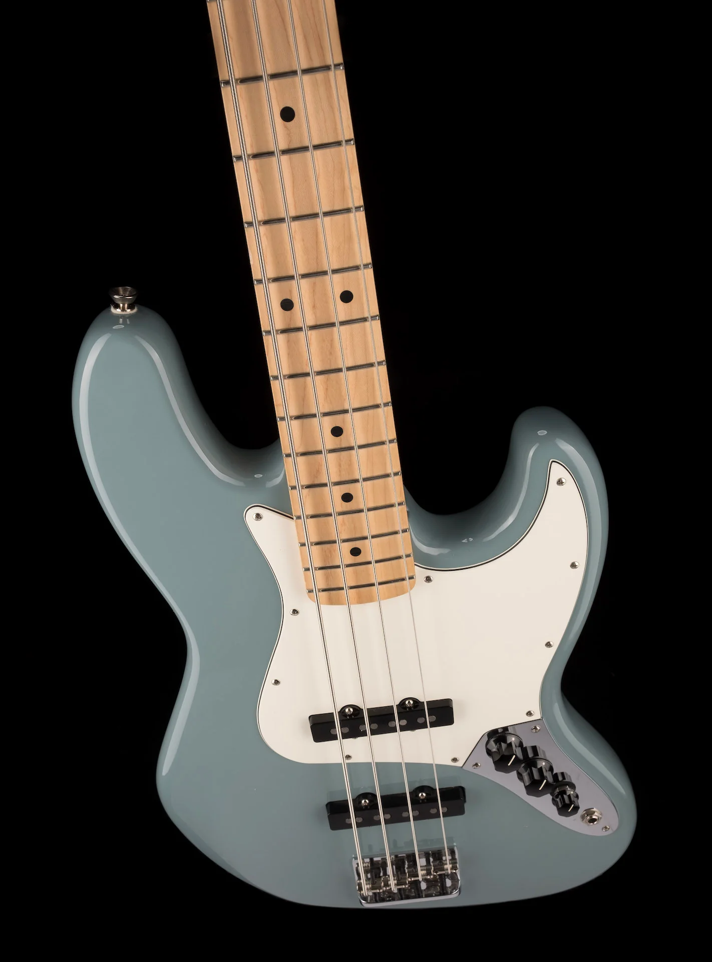 Pre Owned Fender American Professional Jazz Bass Body with Deluxe Special Neck Sonic Gray With Gig Bag - Image 4