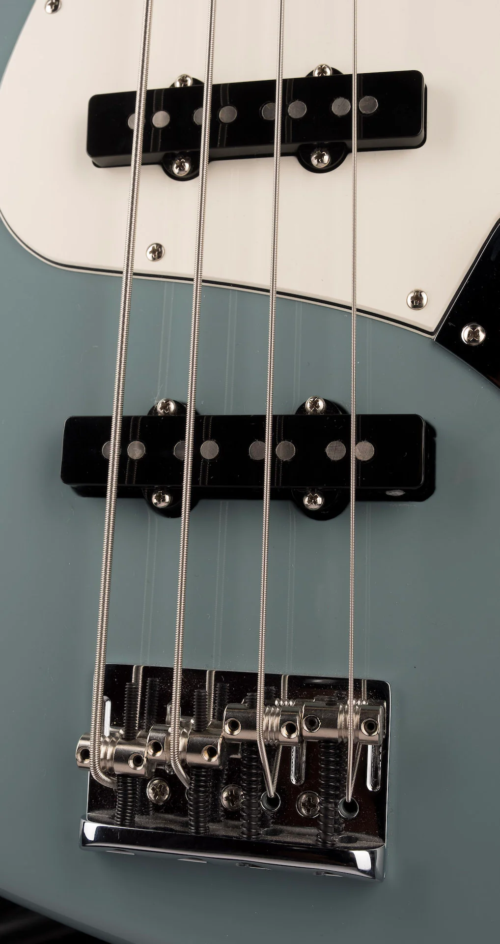 Pre Owned Fender American Professional Jazz Bass Body with Deluxe Special Neck Sonic Gray With Gig Bag - Image 7