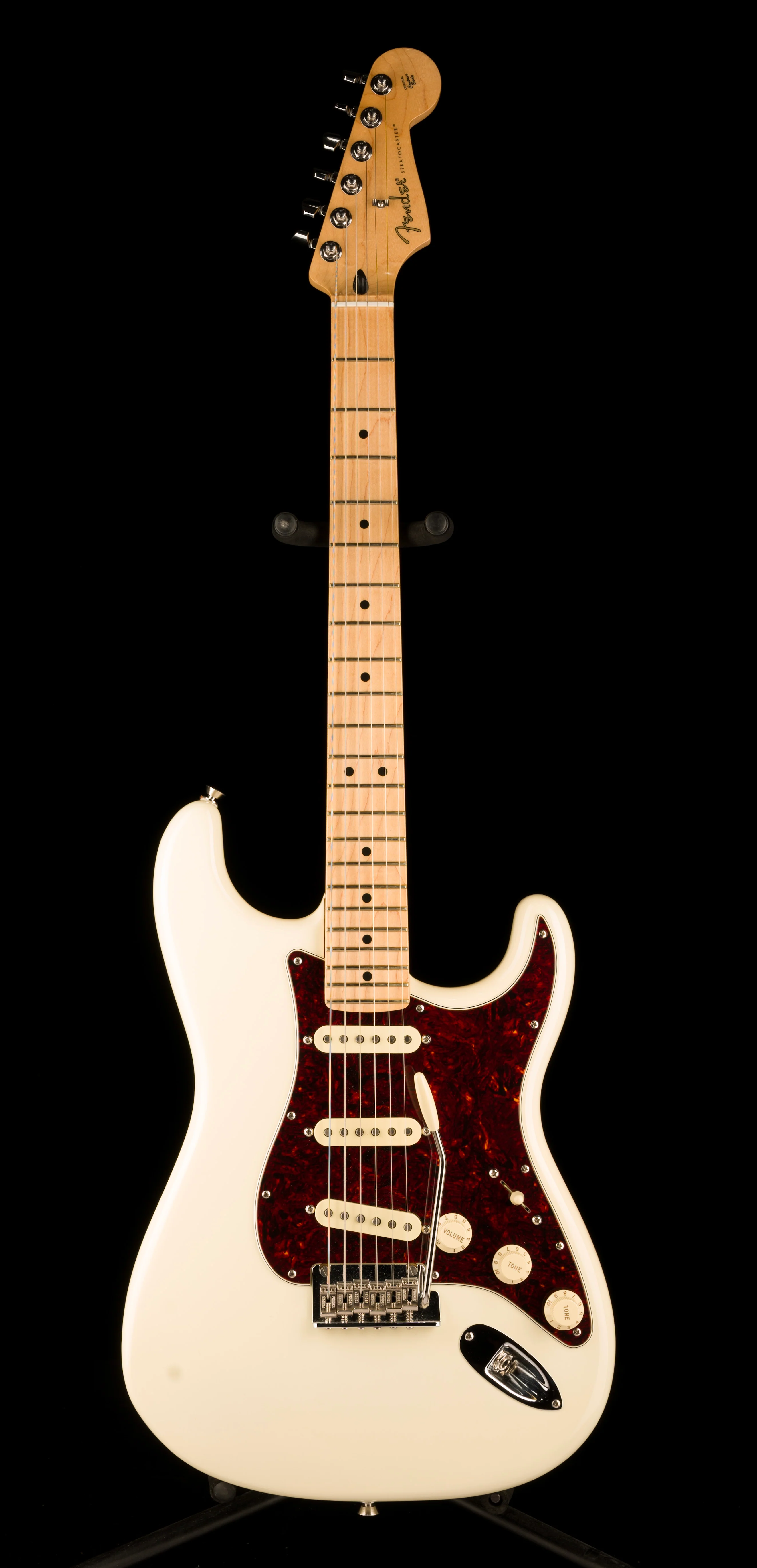 Pre Owned Fender American Professional II Stratocaster Olympic White With Player Series Maple Neck With HSC - Image 2