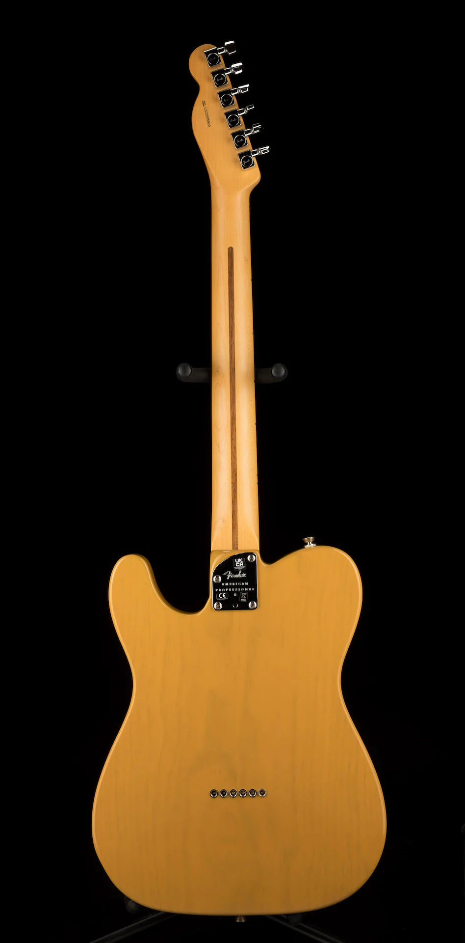 Pre Owned Fender American Professional II Telecaster Butterscotch Blonde With OHSC - Image 14