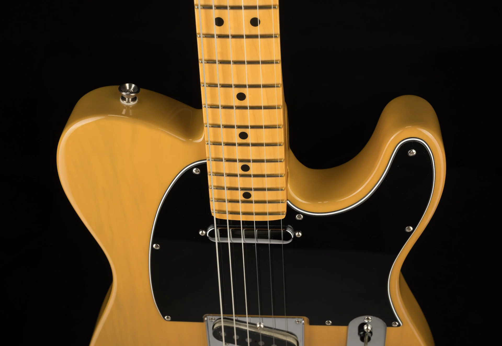 Pre Owned Fender American Professional II Telecaster Butterscotch Blonde With OHSC - Image 3