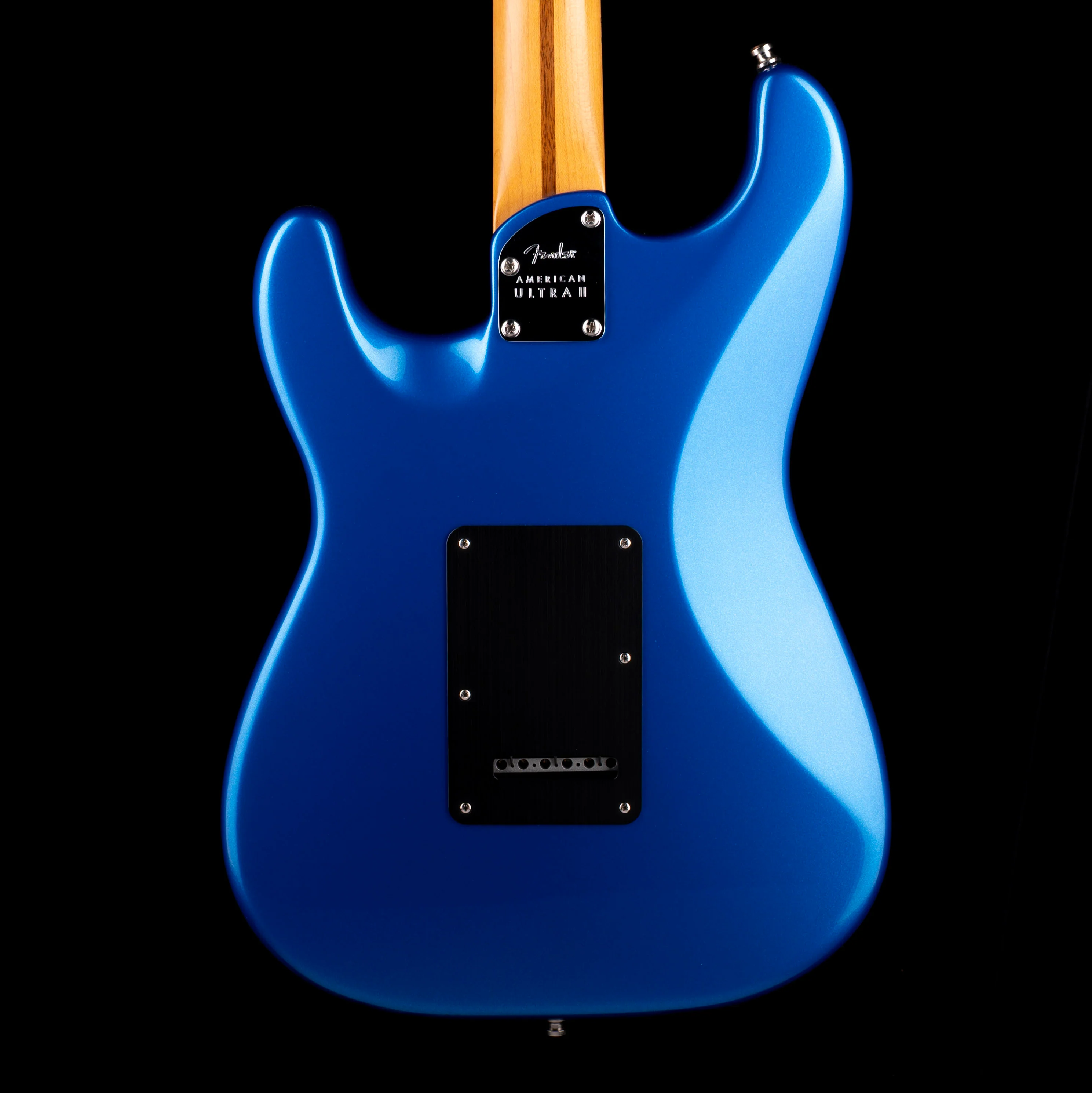 Pre Owned Fender American Ultra II HSS Stratocaster Noble Blue With OHSC - Image 8
